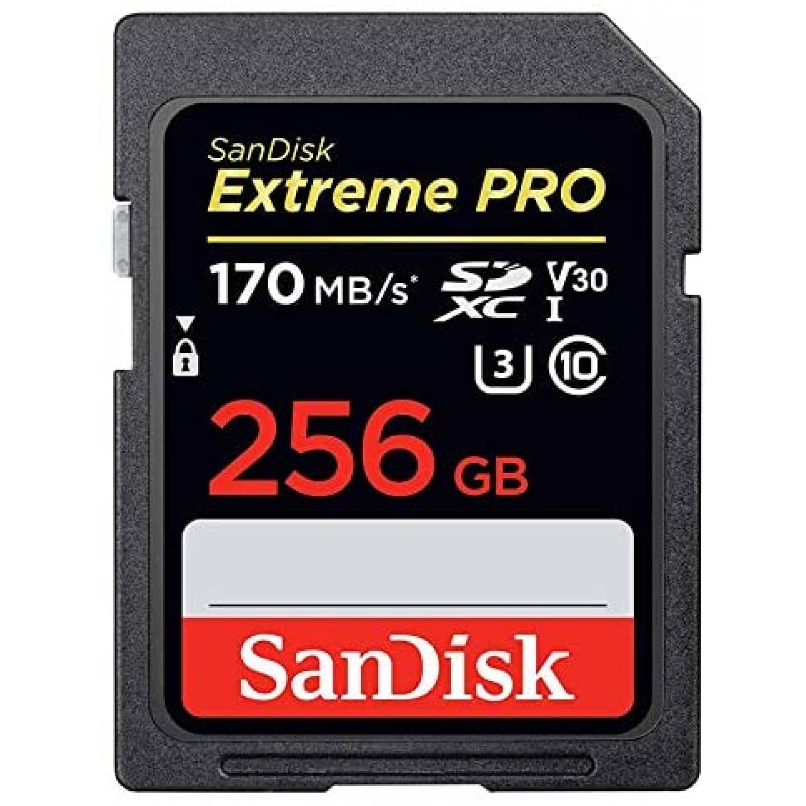 Tarjeta MicroSD SanDisk Extreme Pro 256GB con Lector -Negro