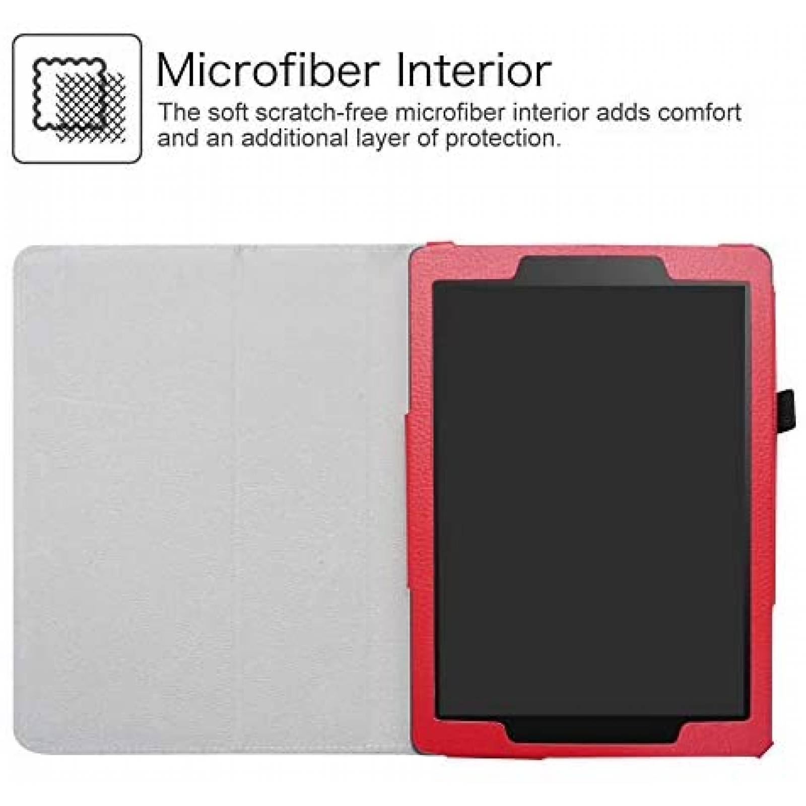 Funda LiuShan para tableta ASUS Chromebook 9.7" -Rojo