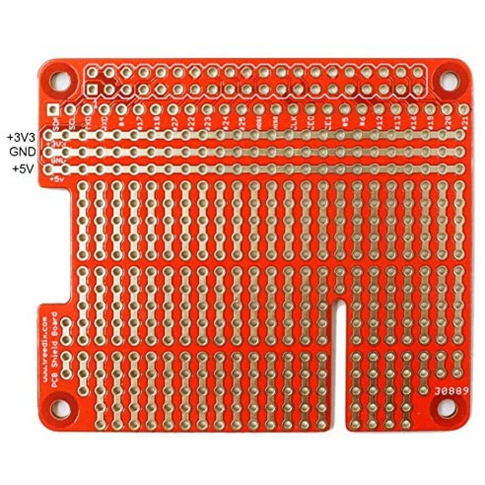 Kit placa expansion Treedix GPIO Compatible Raspberry Pi