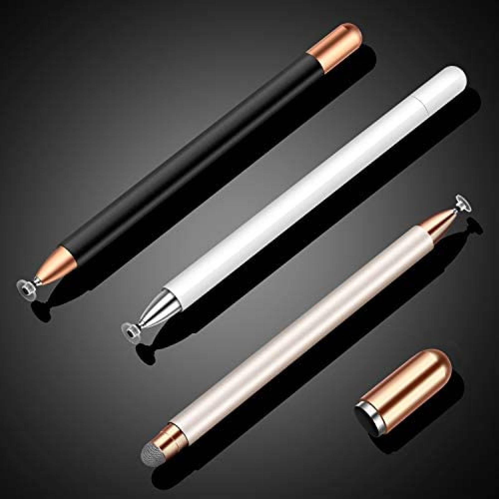 Lapiz digital MEKO Universal 2 en 1 compatible -Negro