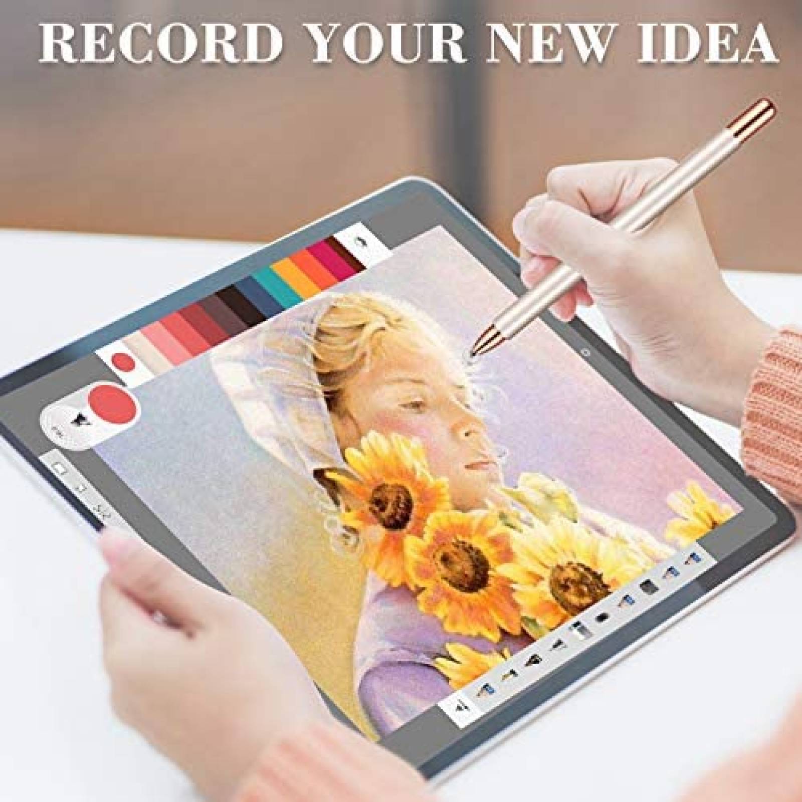 Lapiz digital MEKO Universal 2 en 1 compatible -Negro