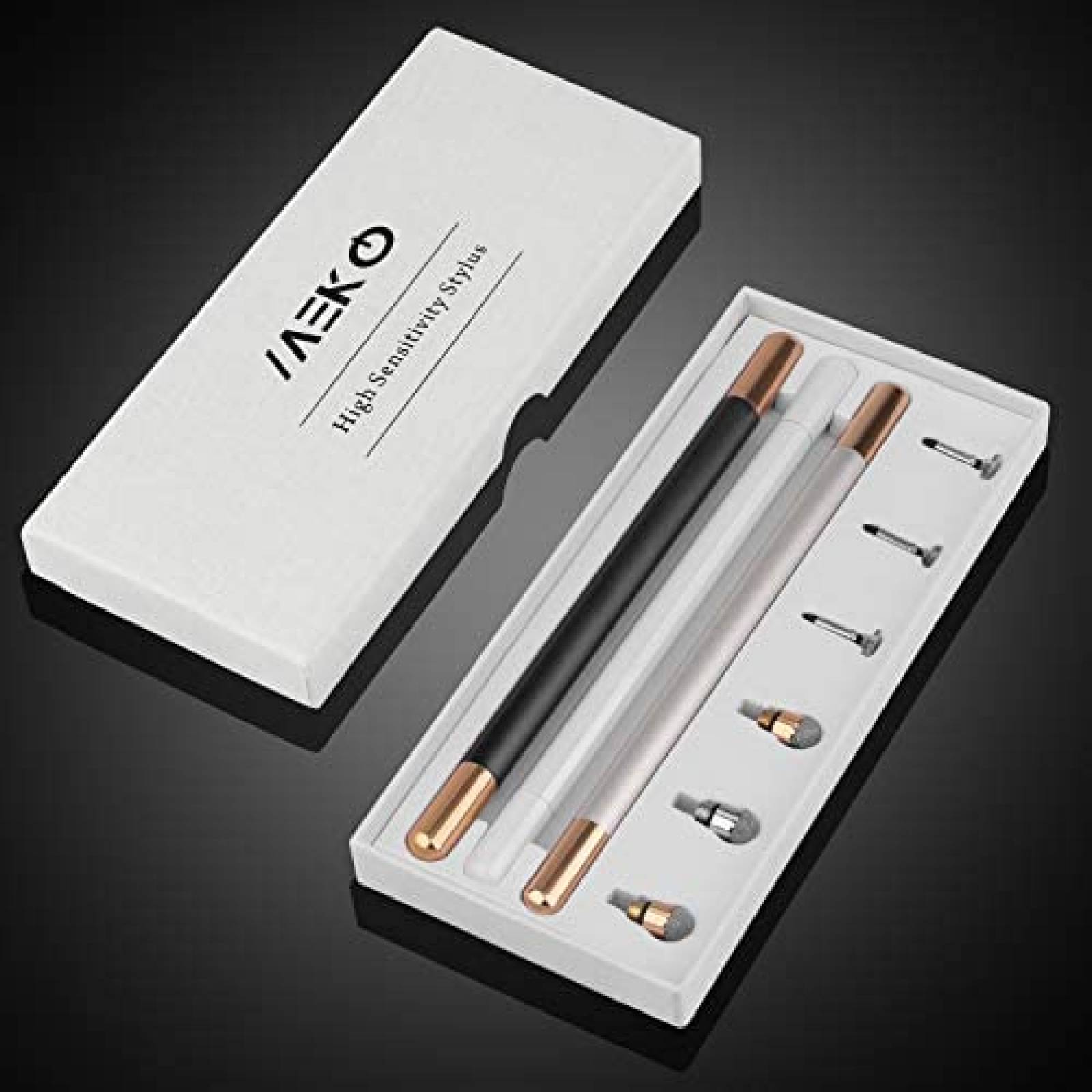 Lapiz digital MEKO Universal 2 en 1 compatible -Negro