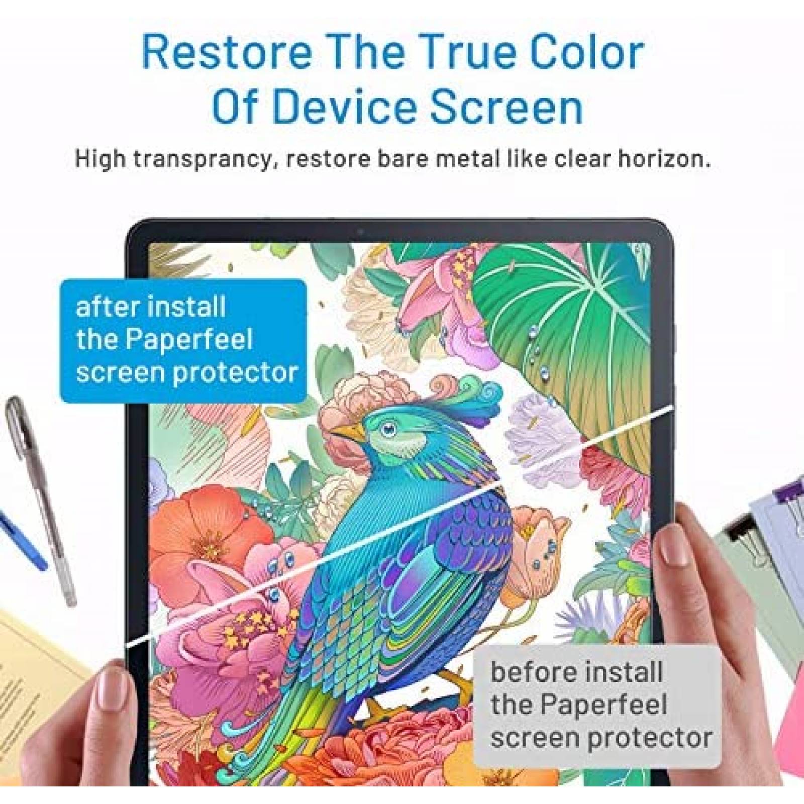 Protector Pantalla MOBDIK Galaxy Tab S7 11" Anti burbujas