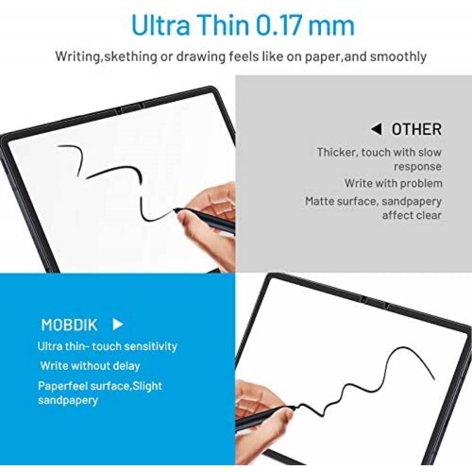 Protector Pantalla MOBDIK Galaxy Tab S7 11" Anti burbujas