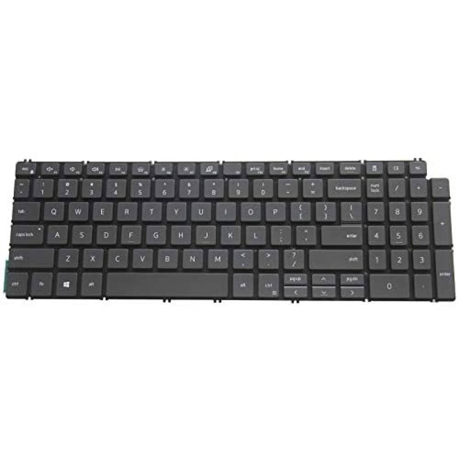 Teclado KbsPro LED para Laptop Dell Inspiron 15 -Negro