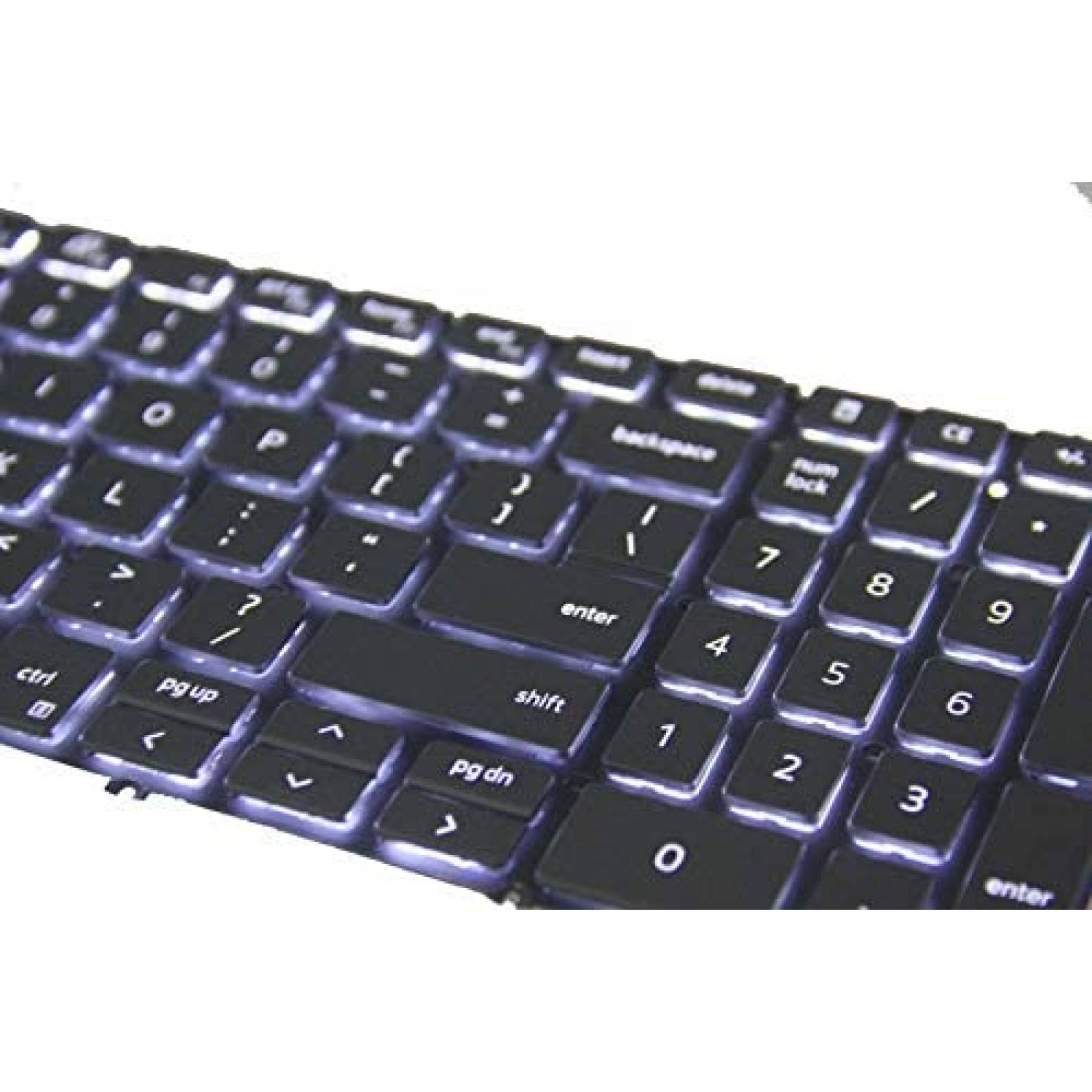 Teclado KbsPro LED para Laptop Dell Inspiron 15 -Negro