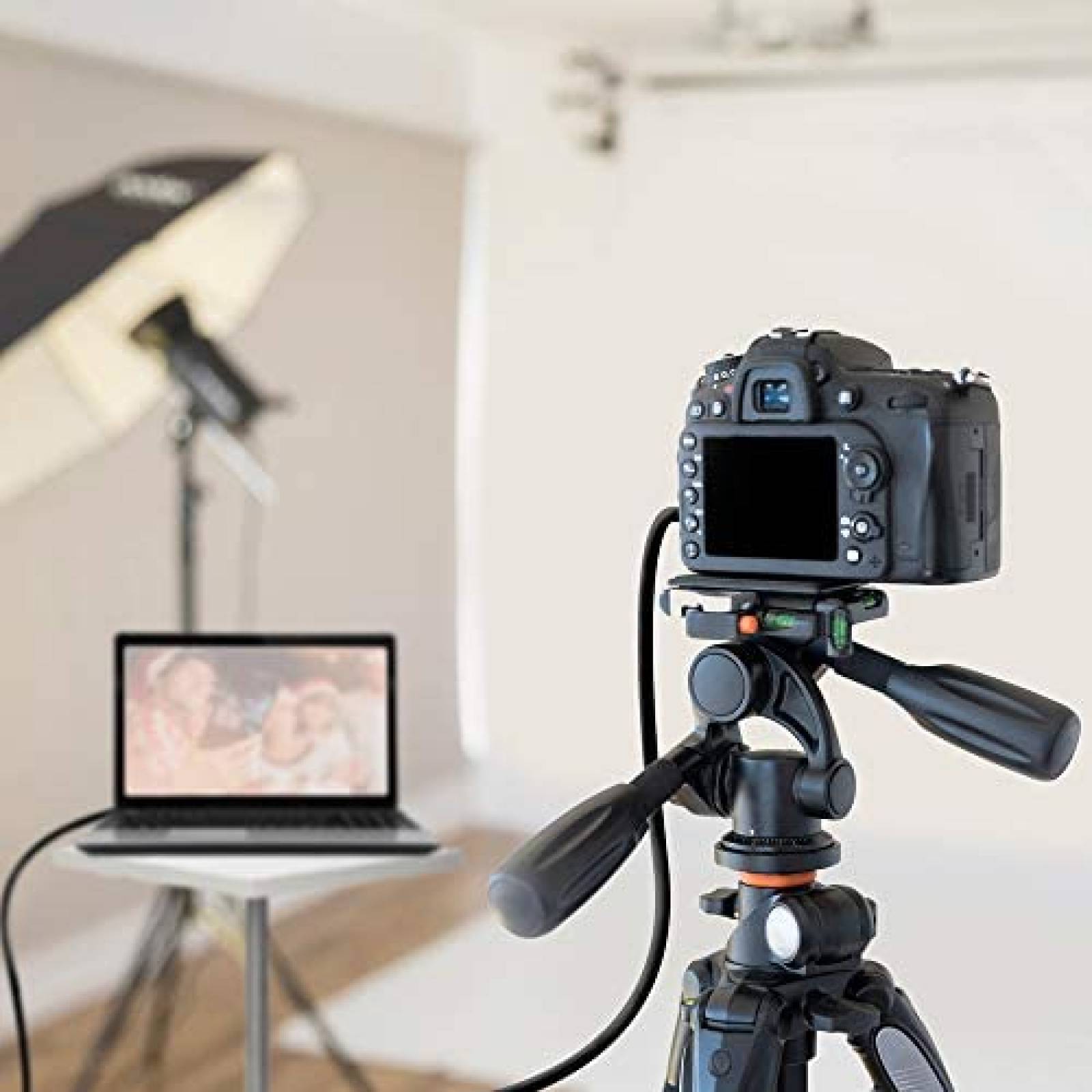 Cable USB C a B Vebner de 20 pies extra largo -Negro