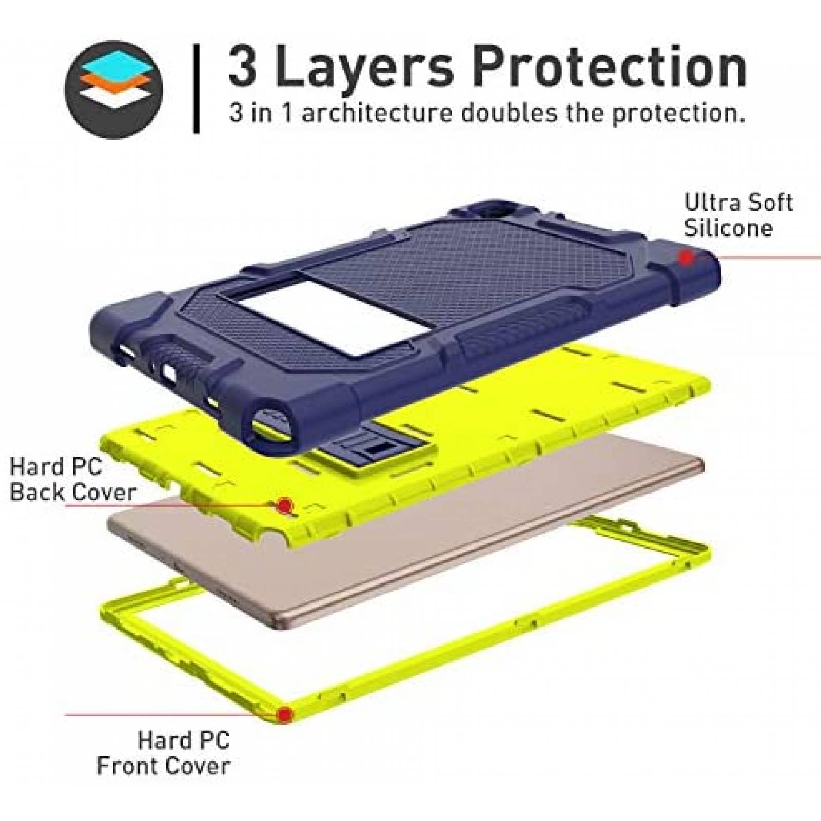 Funda para Tablet AlCase Samsung Galaxy Tab A7 10.4'' -Azul