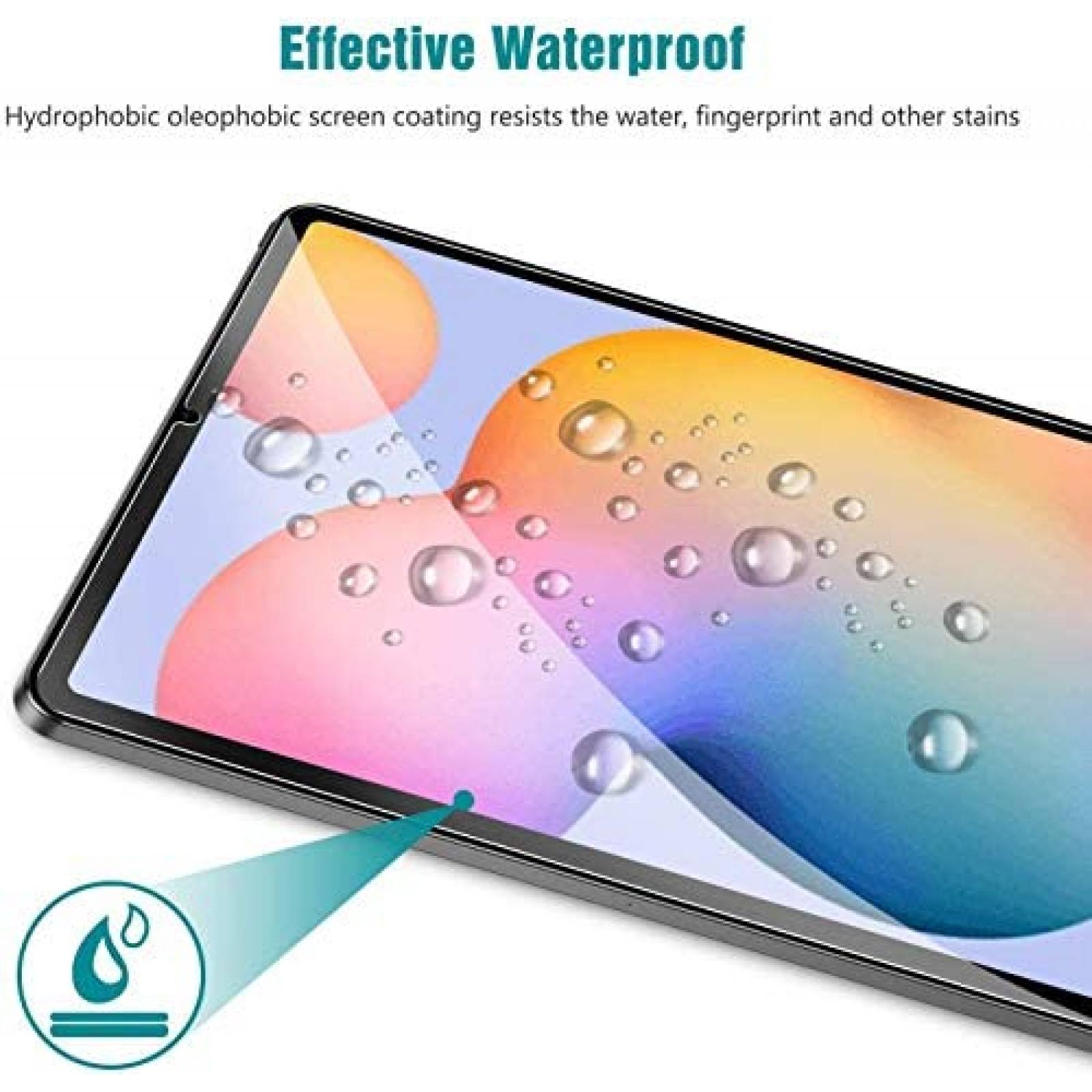 Protector de Pantalla TANTEK para Galaxy Tab S6 Lite 10.4''