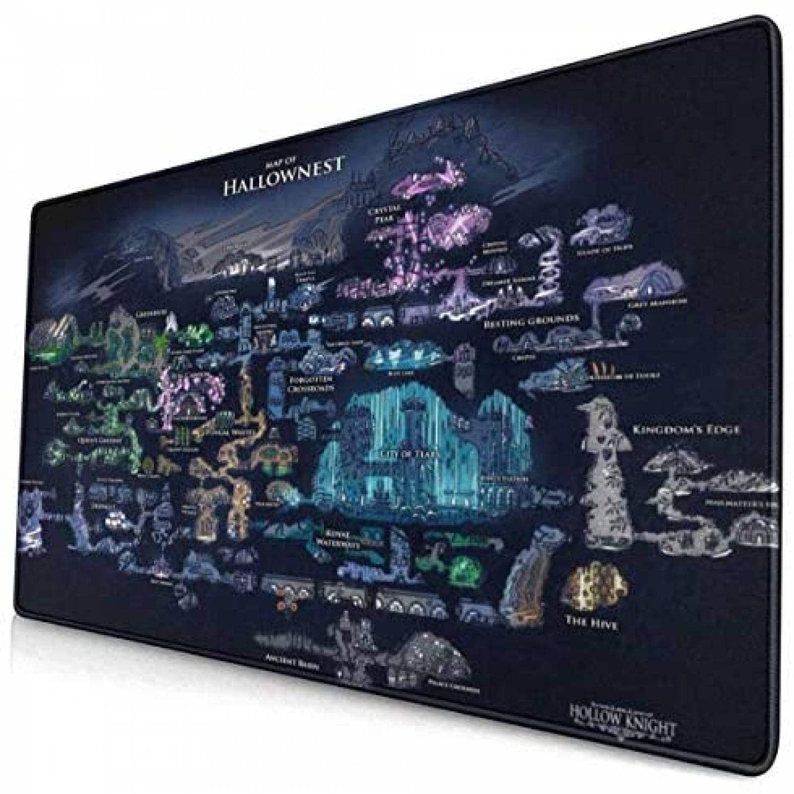 Alfombrilla de mouse hununtk Hollow Knight antideslizante