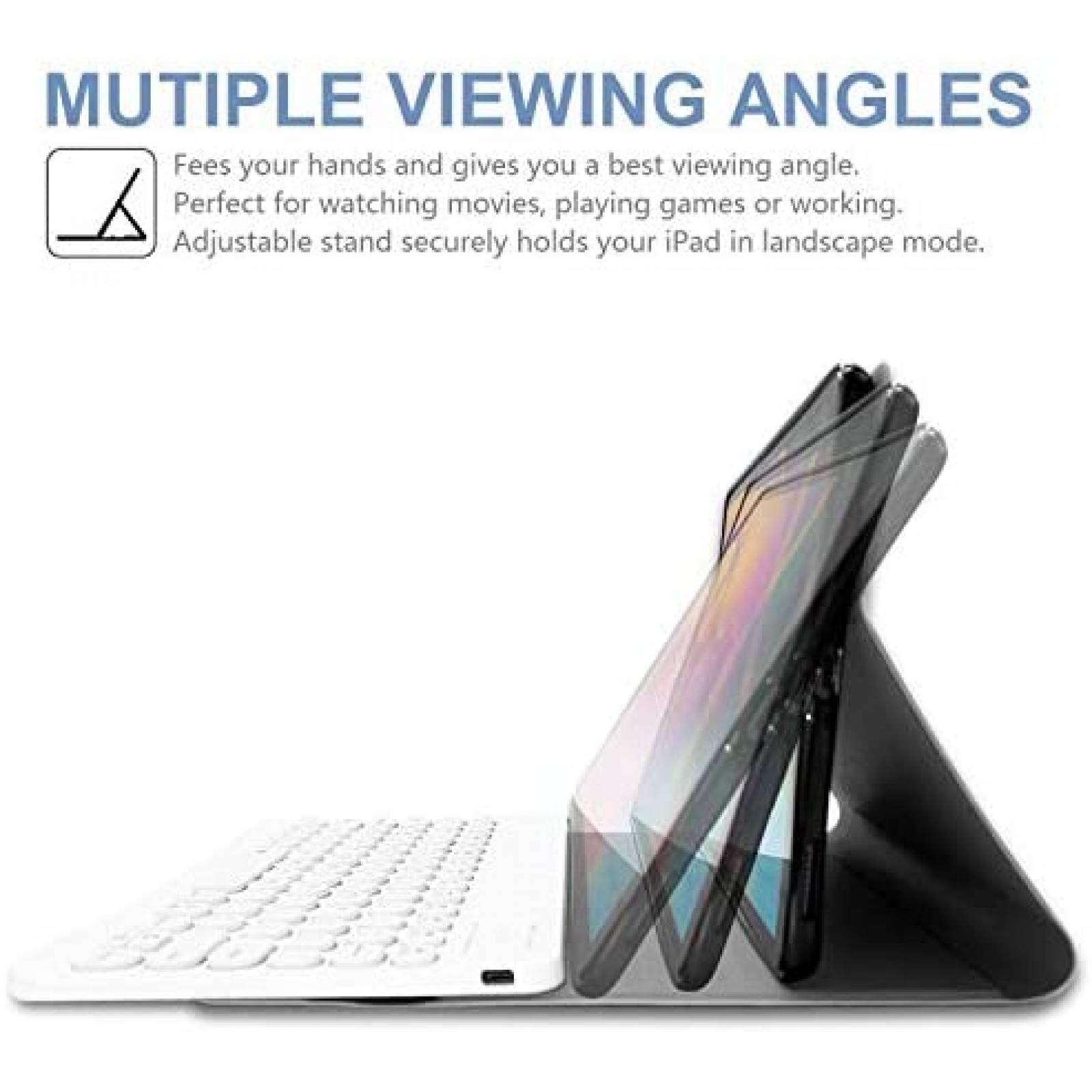 Funda con teclado Wineecy para Samsung Galaxy Tab S5e 10.5"