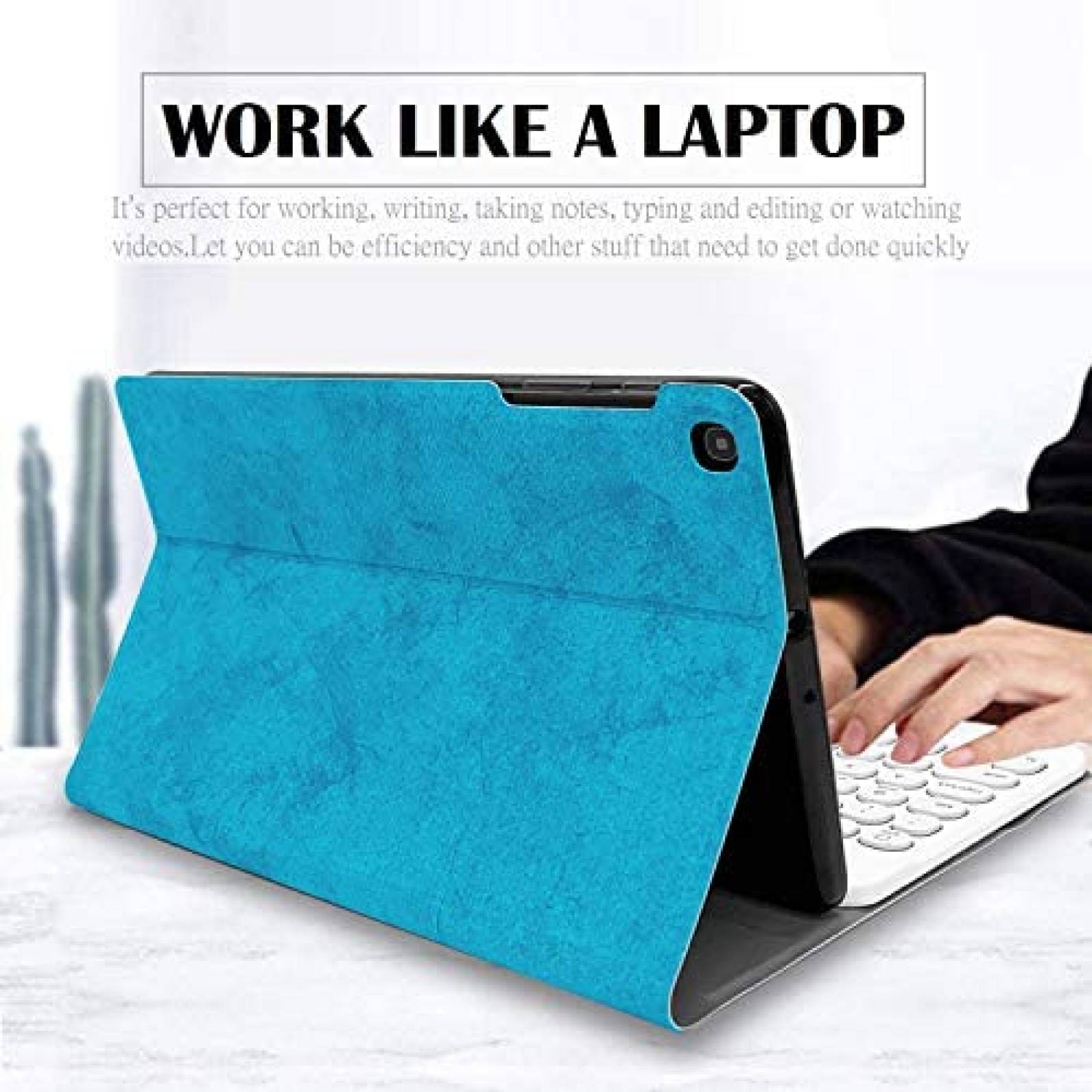 Funda con teclado Wineecy para Samsung Galaxy Tab S5e 10.5"