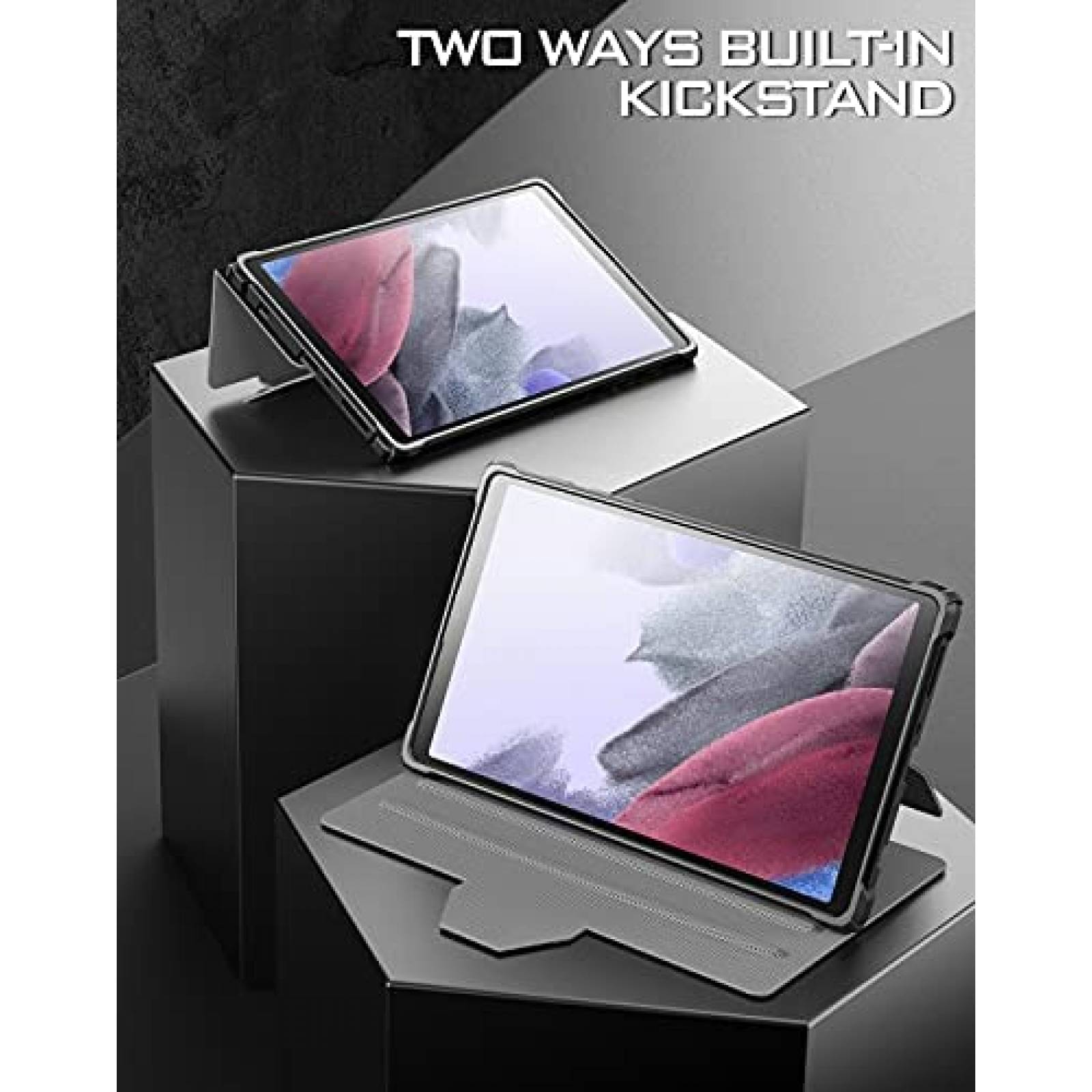 Funda para Samsung Galaxy Tab A7 Lite de 8.7" Poetic -Negro