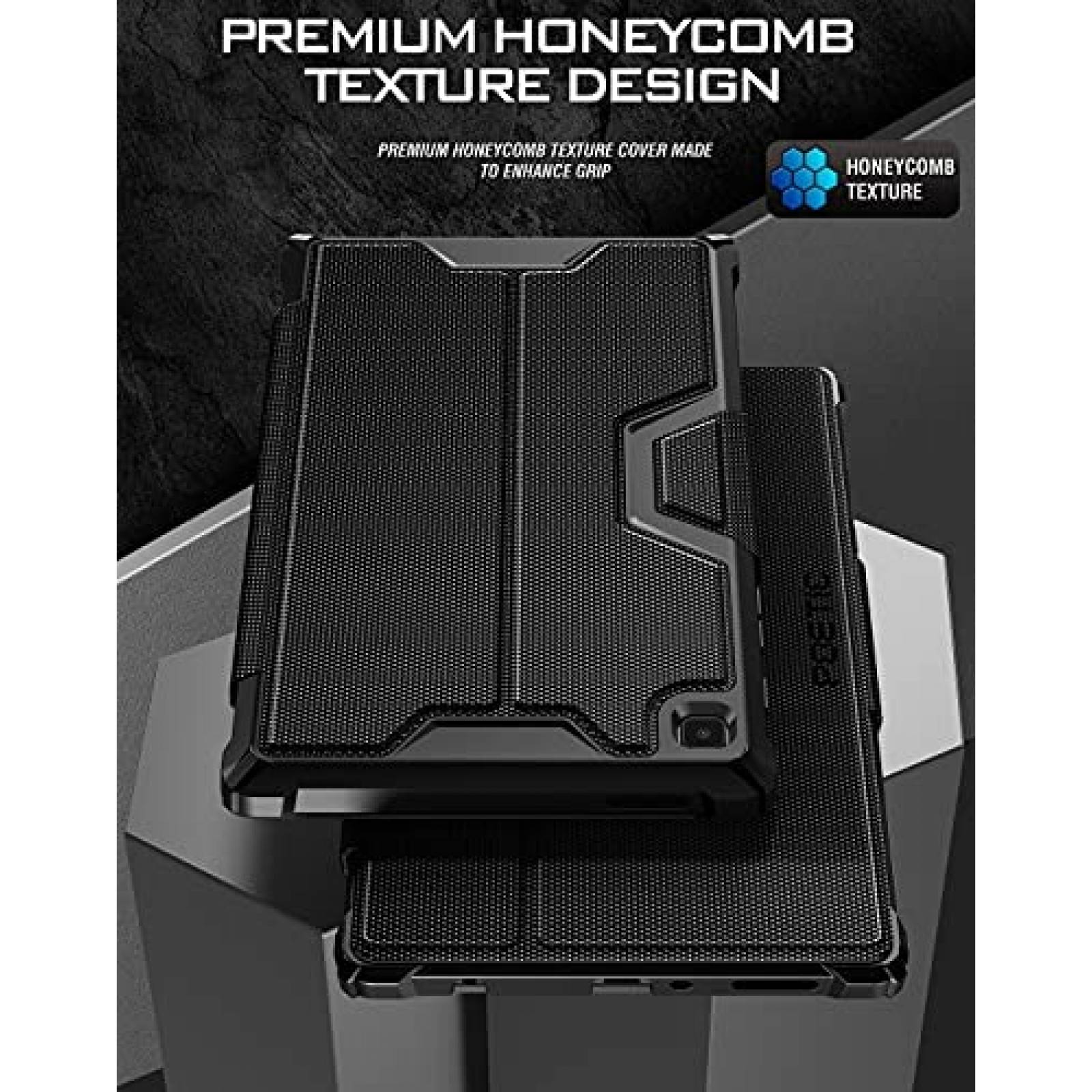 Funda para Samsung Galaxy Tab A7 Lite de 8.7" Poetic -Negro