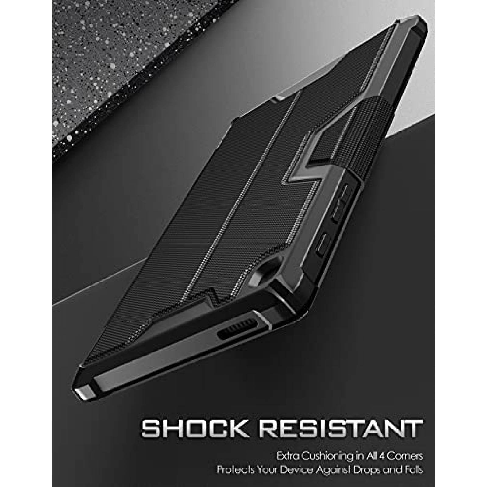 Funda para Samsung Galaxy Tab A7 Lite de 8.7" Poetic -Negro