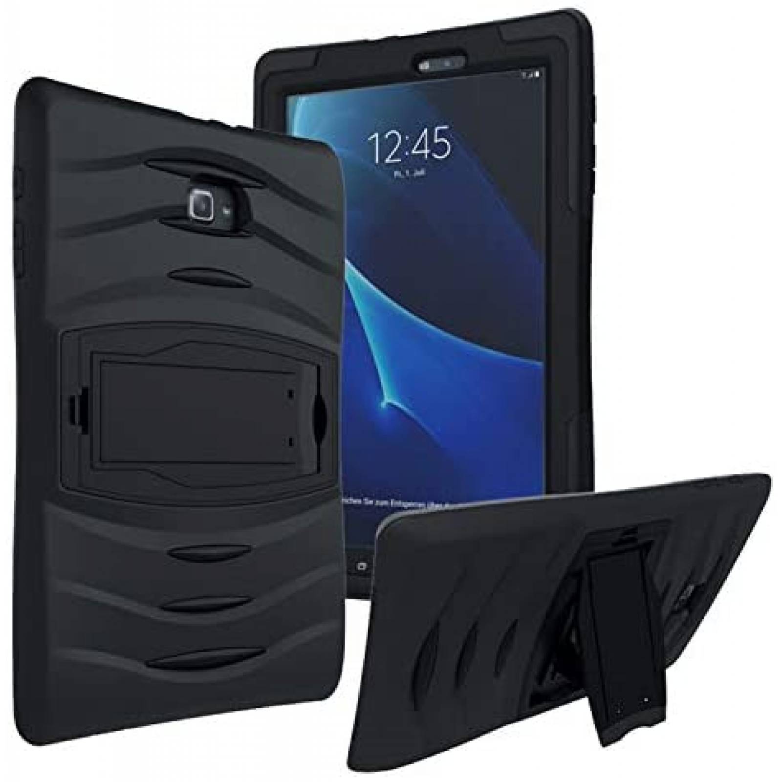 Funda Rigida KIQ SM-T560 para Galaxy Tab E 9.6" -Negro