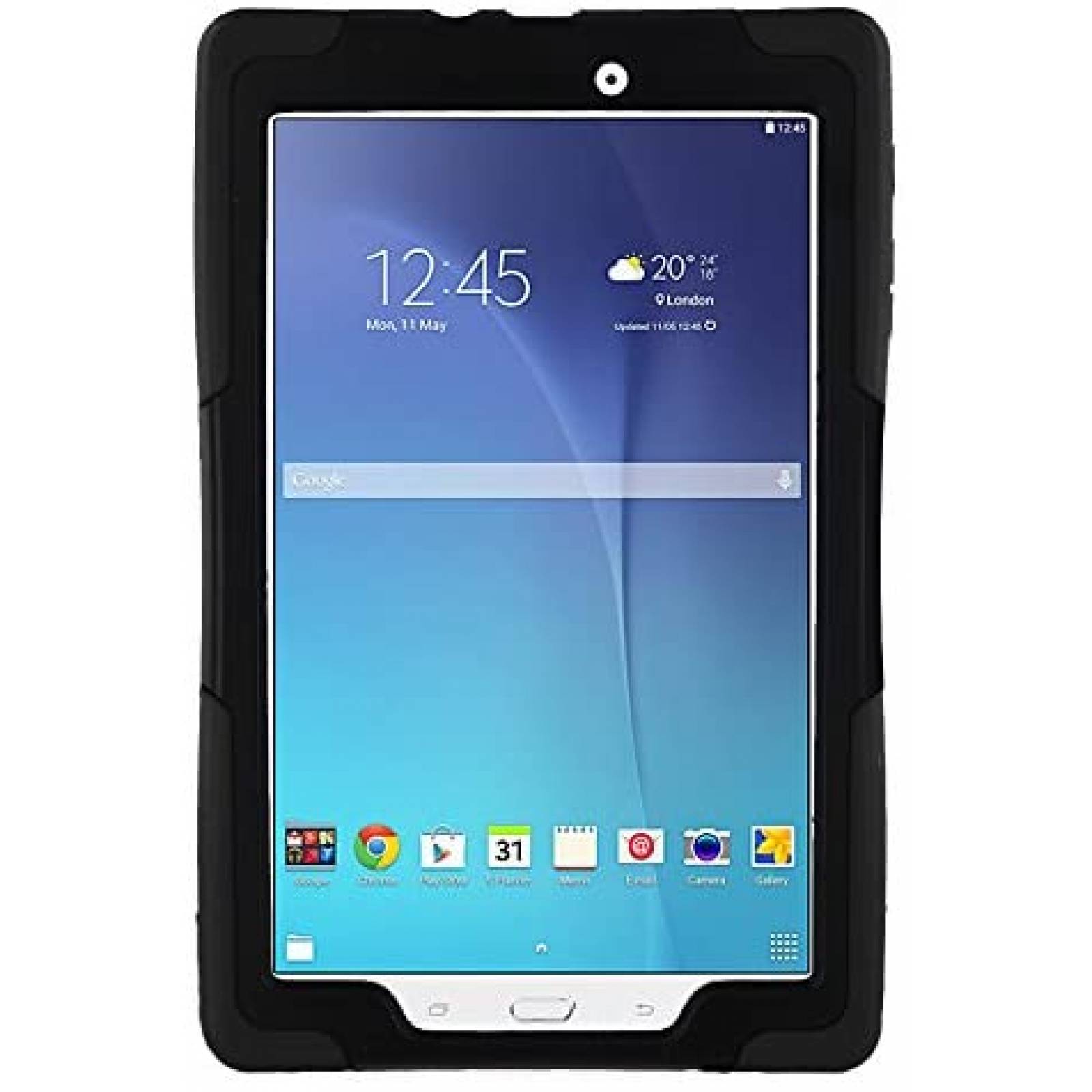 Funda Rigida KIQ SM-T560 para Galaxy Tab E 9.6" -Negro