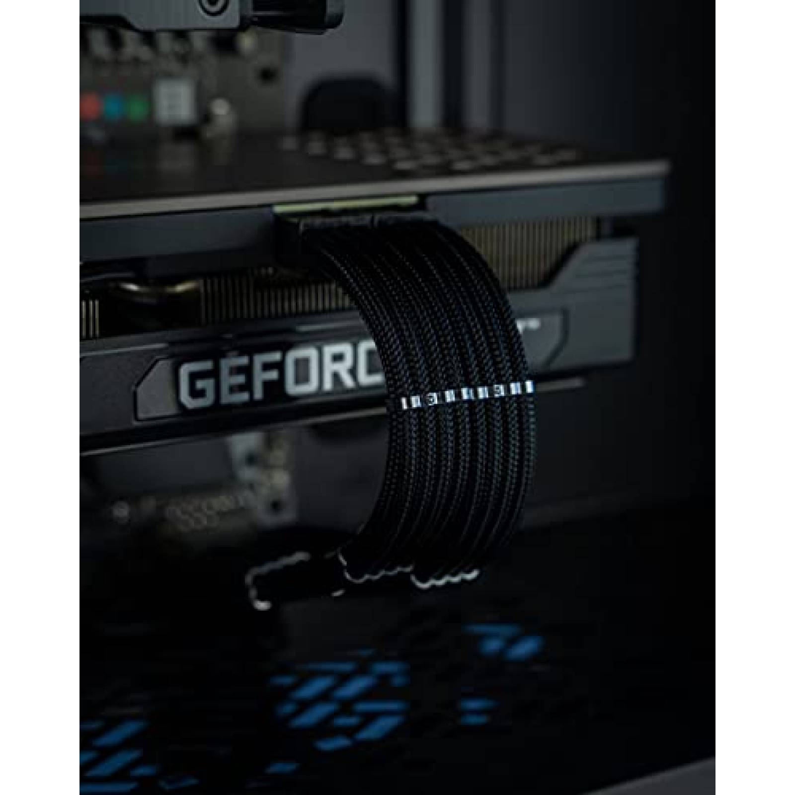 Juego de extension de PSU con mangas Reaper Cable Premiums