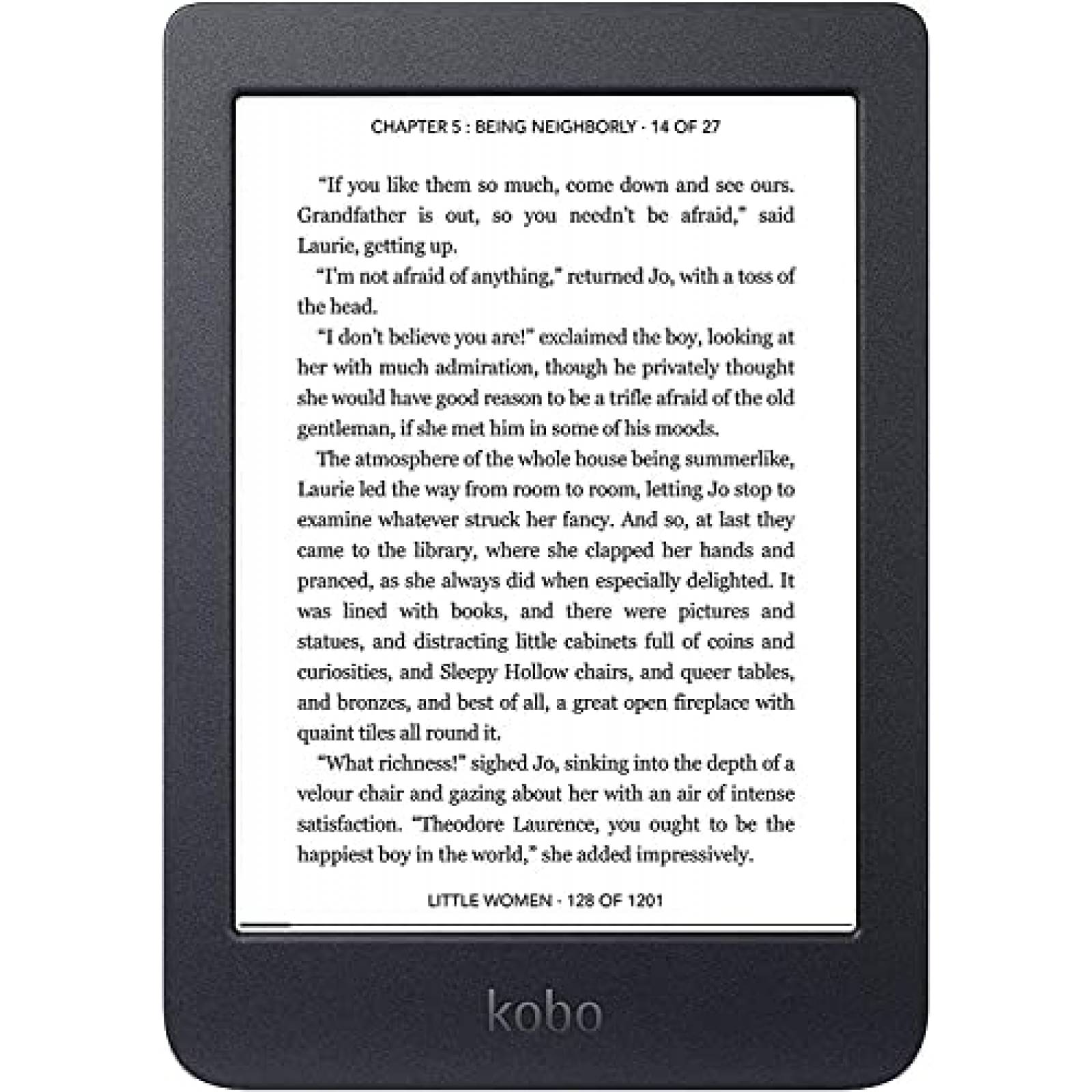 Libro electronico Kobo N306-KU-BK-K-EP WiFi 8GB 6" -Negro