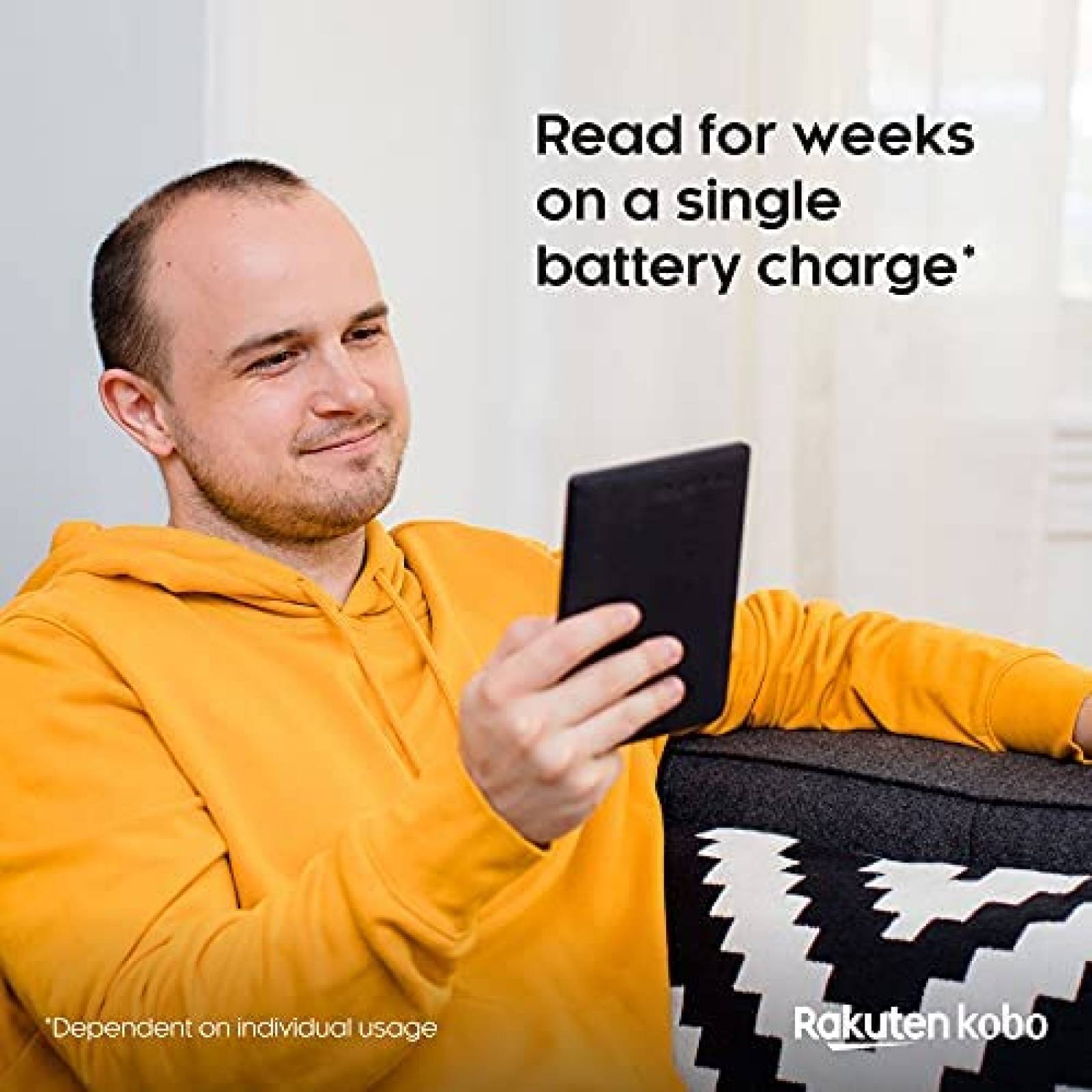 Libro electronico Kobo N306-KU-BK-K-EP WiFi 8GB 6" -Negro