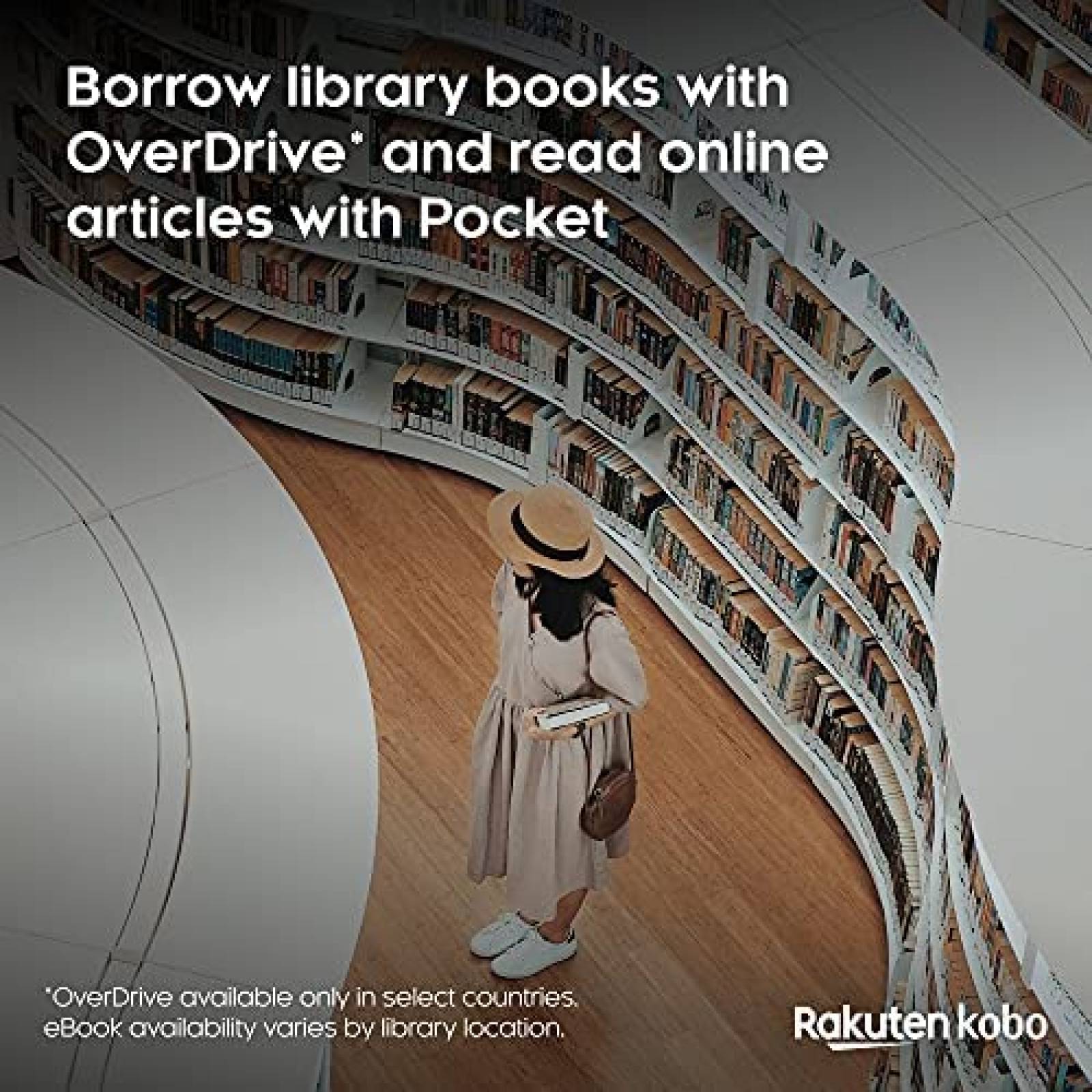 Libro electronico Kobo N306-KU-BK-K-EP WiFi 8GB 6" -Negro