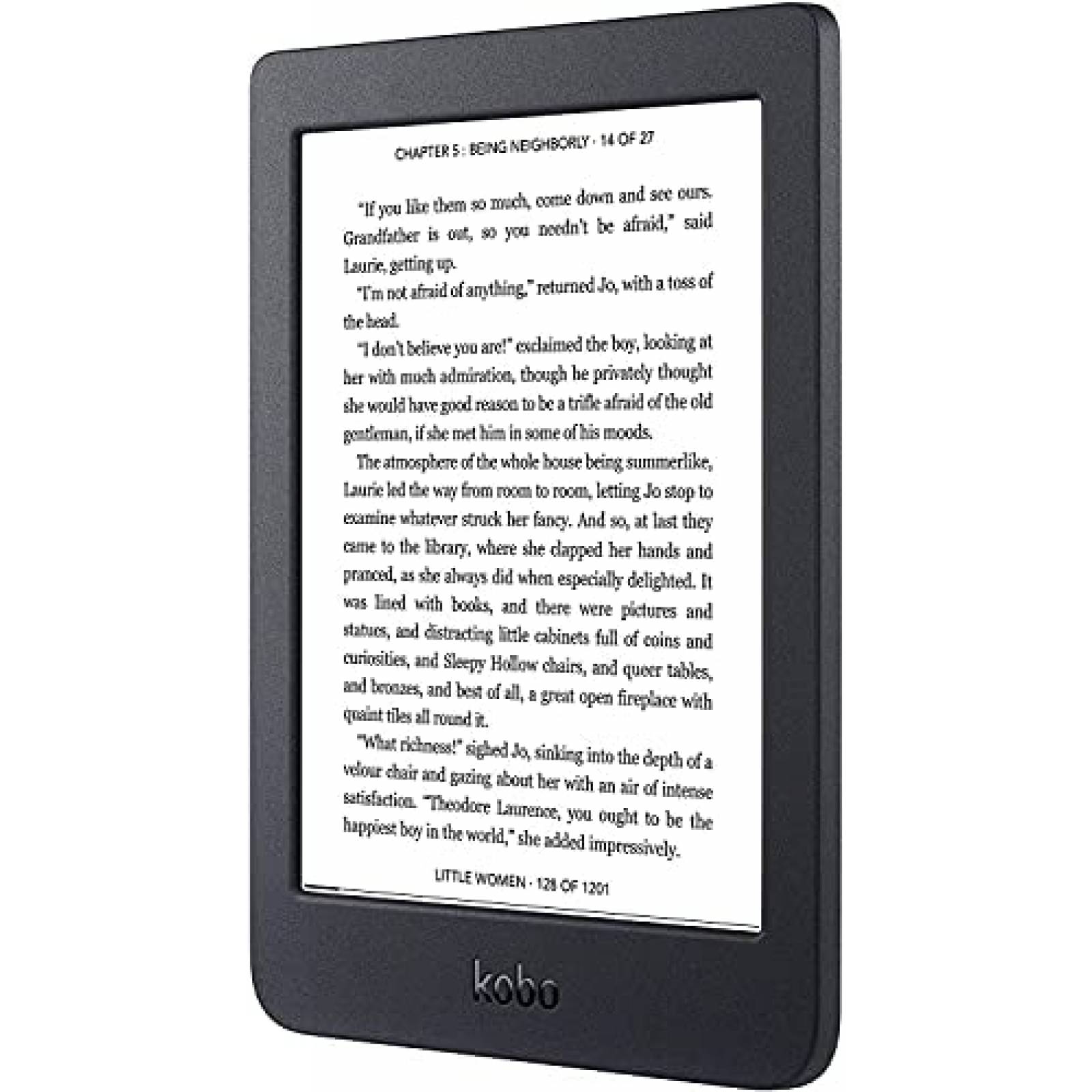 Libro electronico Kobo N306-KU-BK-K-EP WiFi 8GB 6" -Negro