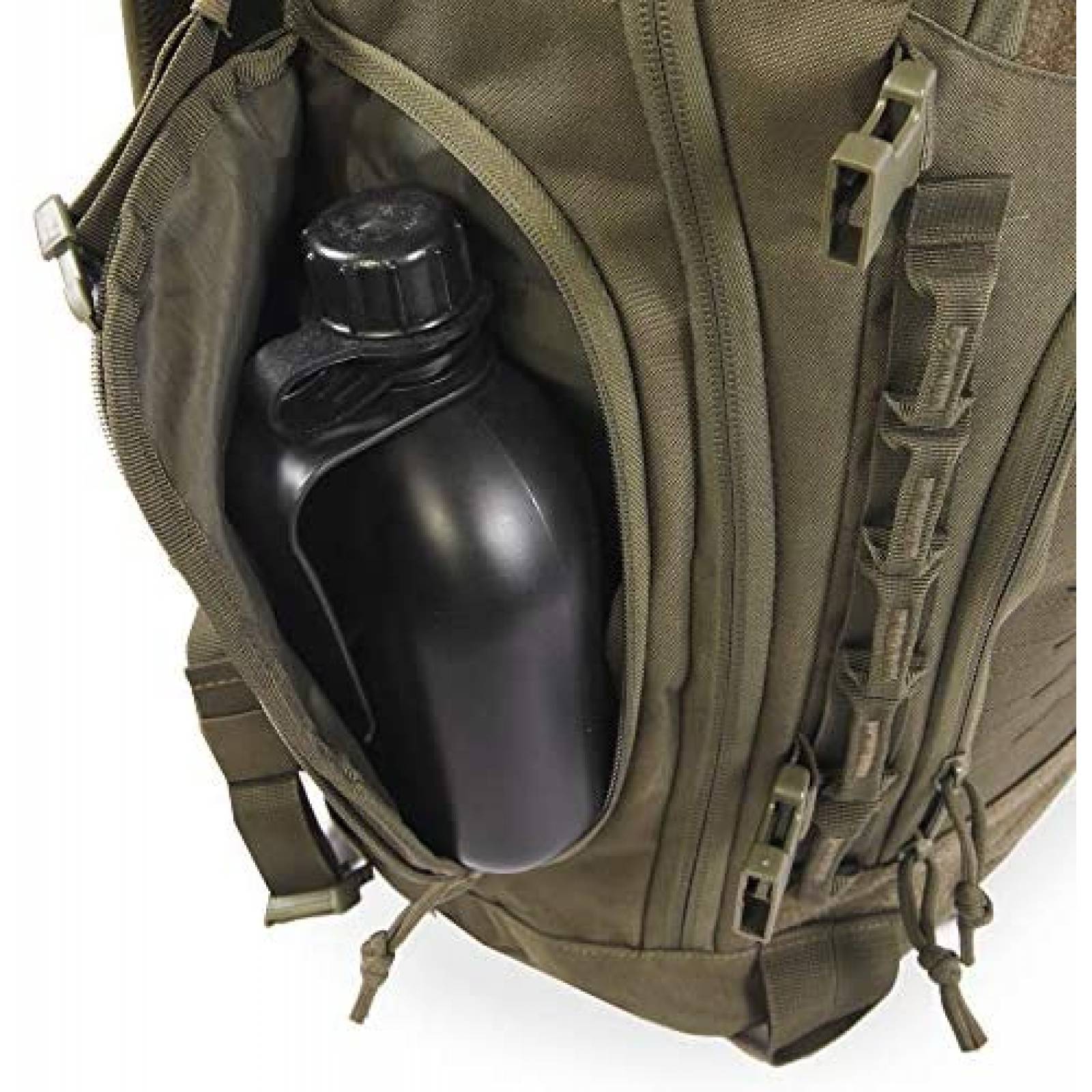 Mochila Tactica HIGHLAND TACTICAL Foxtrot Espaciosa -Verde