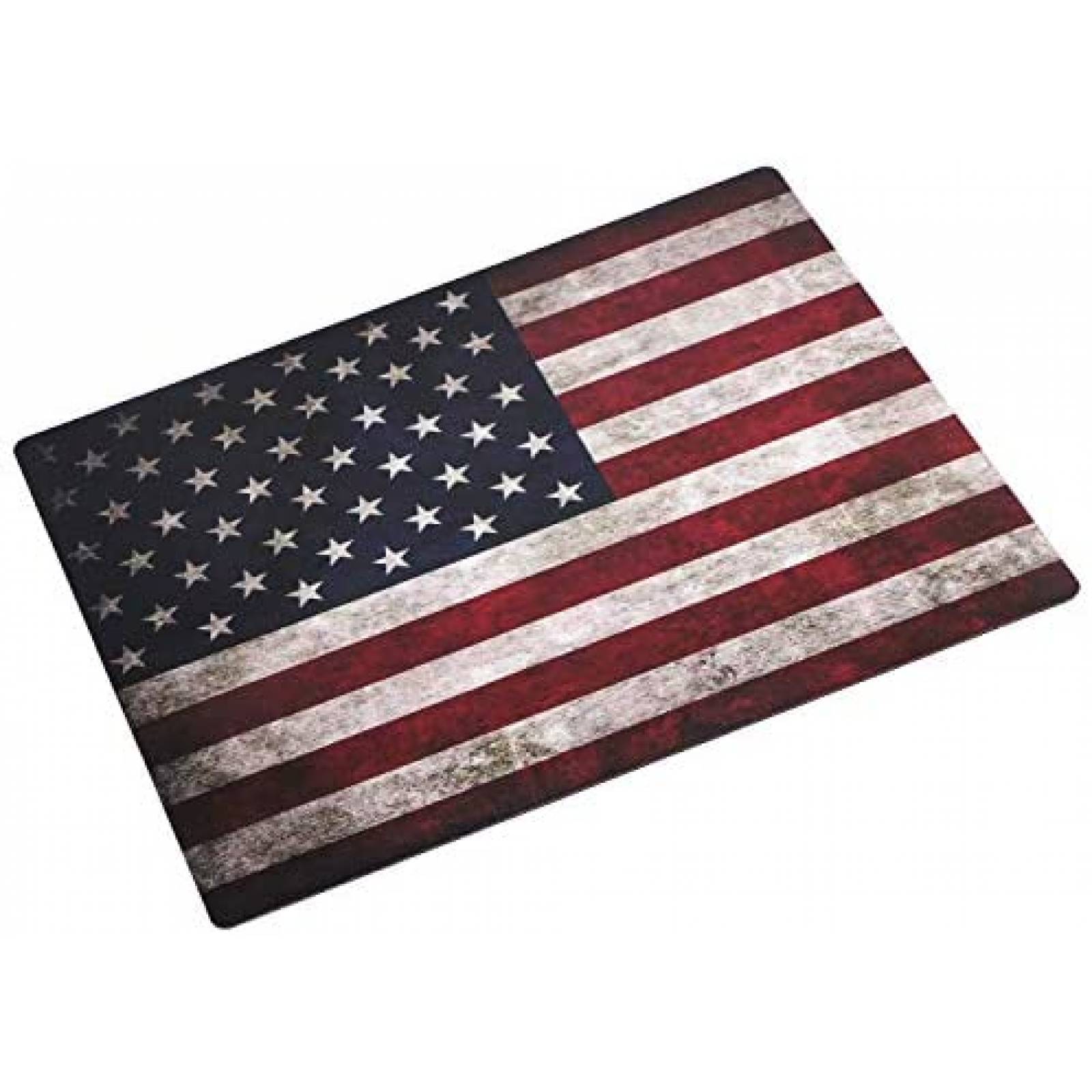 MousePad ROLEES Bandera USA HD Rectangular Escritorio -Rojo