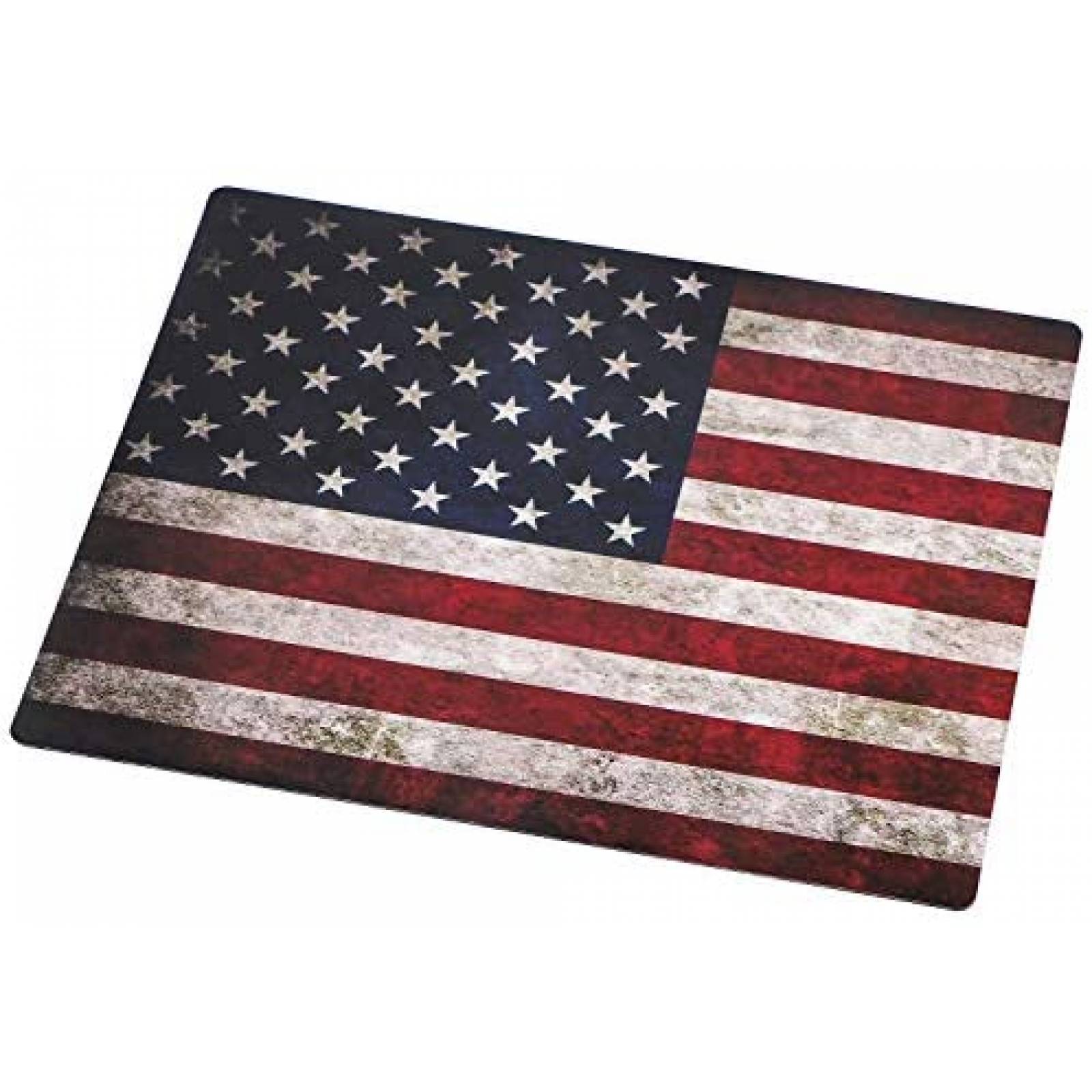 MousePad ROLEES Bandera USA HD Rectangular Escritorio -Rojo