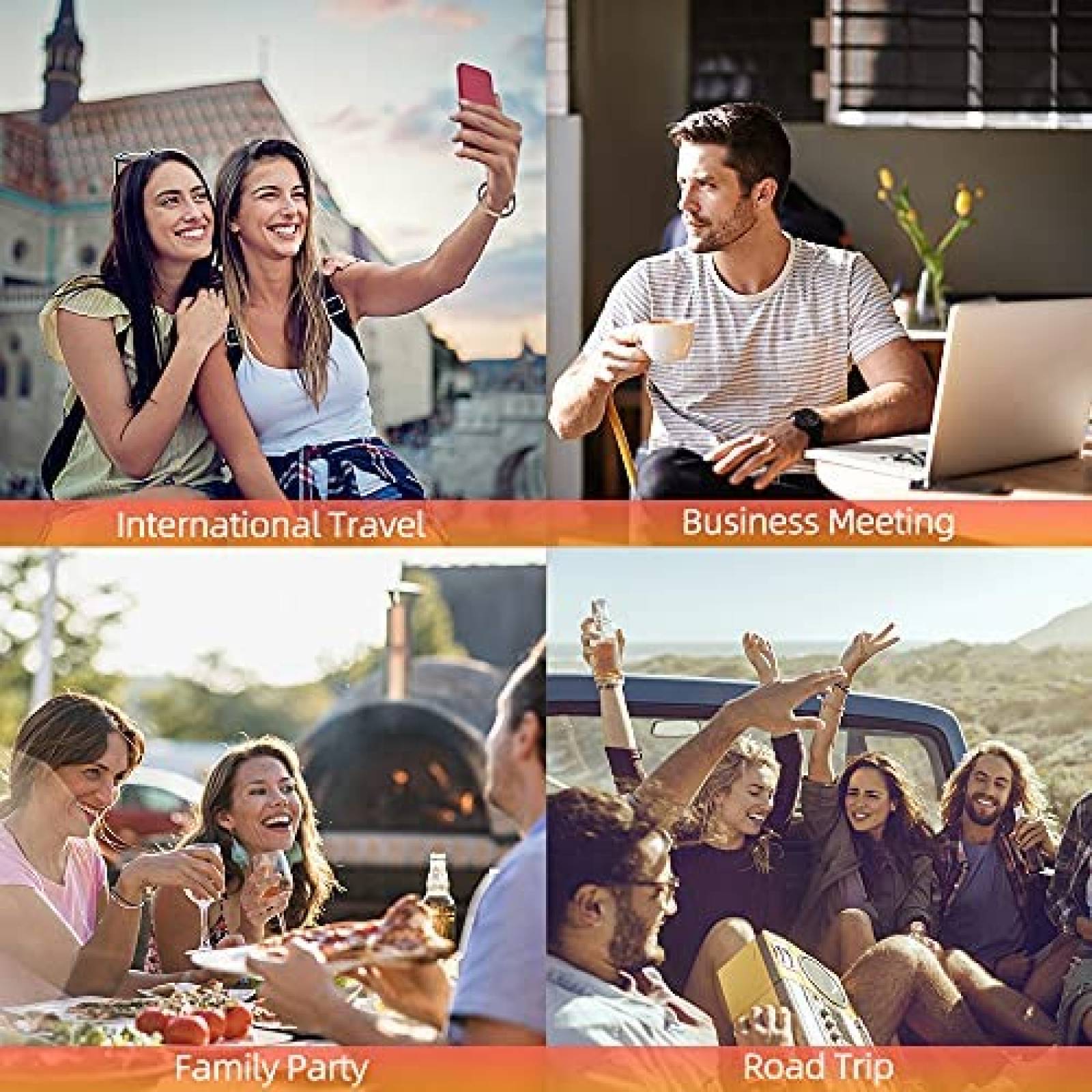 Router Movil GlocalMe DuoTurbo 4G LTE 8GB/1GB Global -Negro