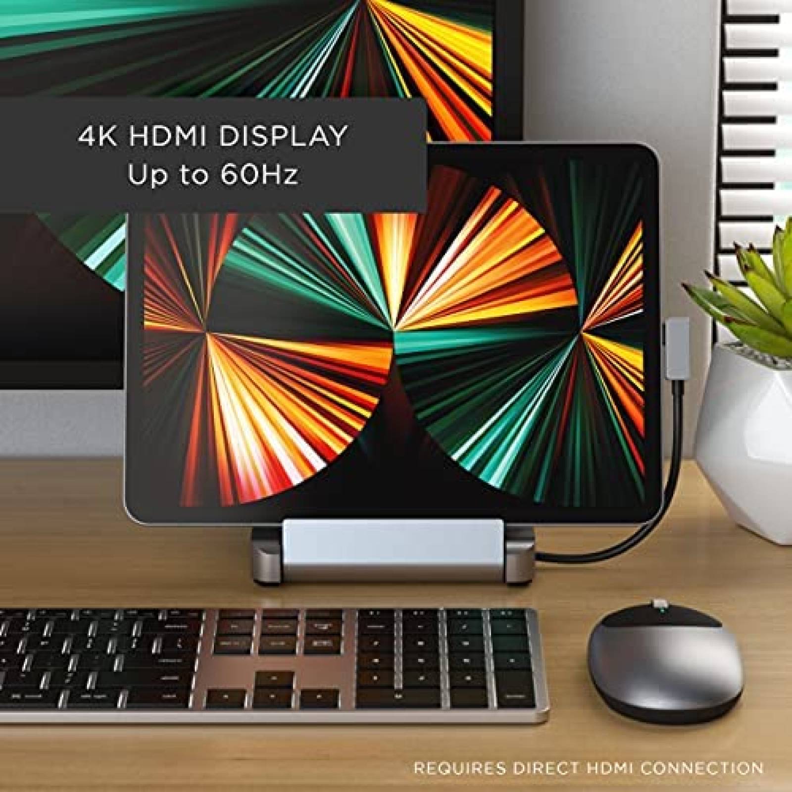 Soporte Tablet Satechi ST-TCSHIPM USB C Compatible -Negro