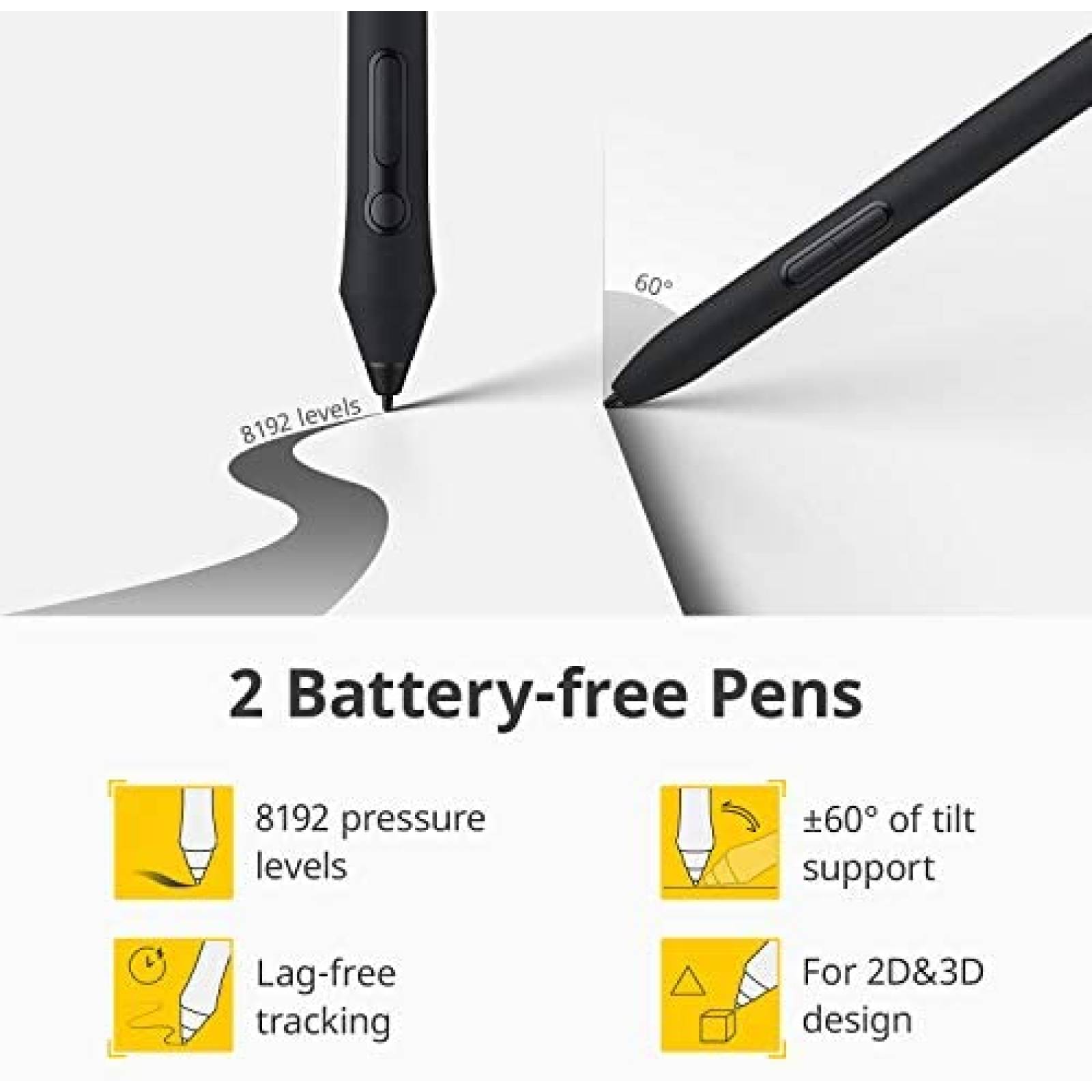 Tableta de Dibujo XENCELABS Con Teclas de Acceso Rapido