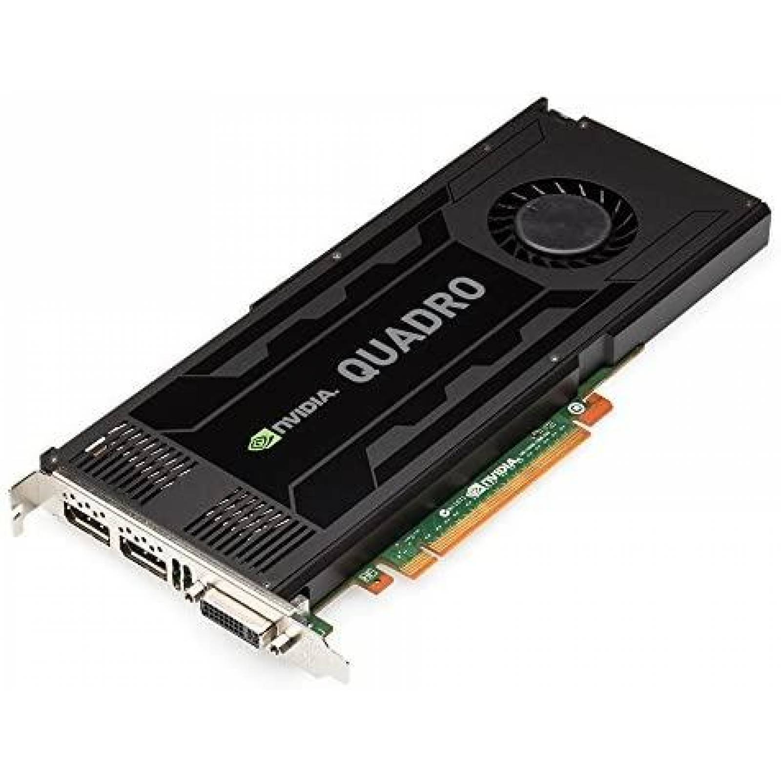 Tarjeta de Graficos NVIDIA Quadro K4000 3GB -Negro
