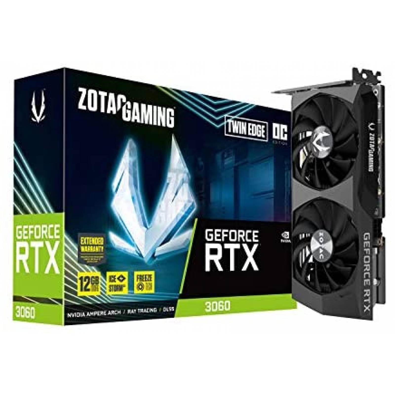 Tarjeta Video Zotac GeForce RTX 3060 Twin Edge OC 12GB GDDR6