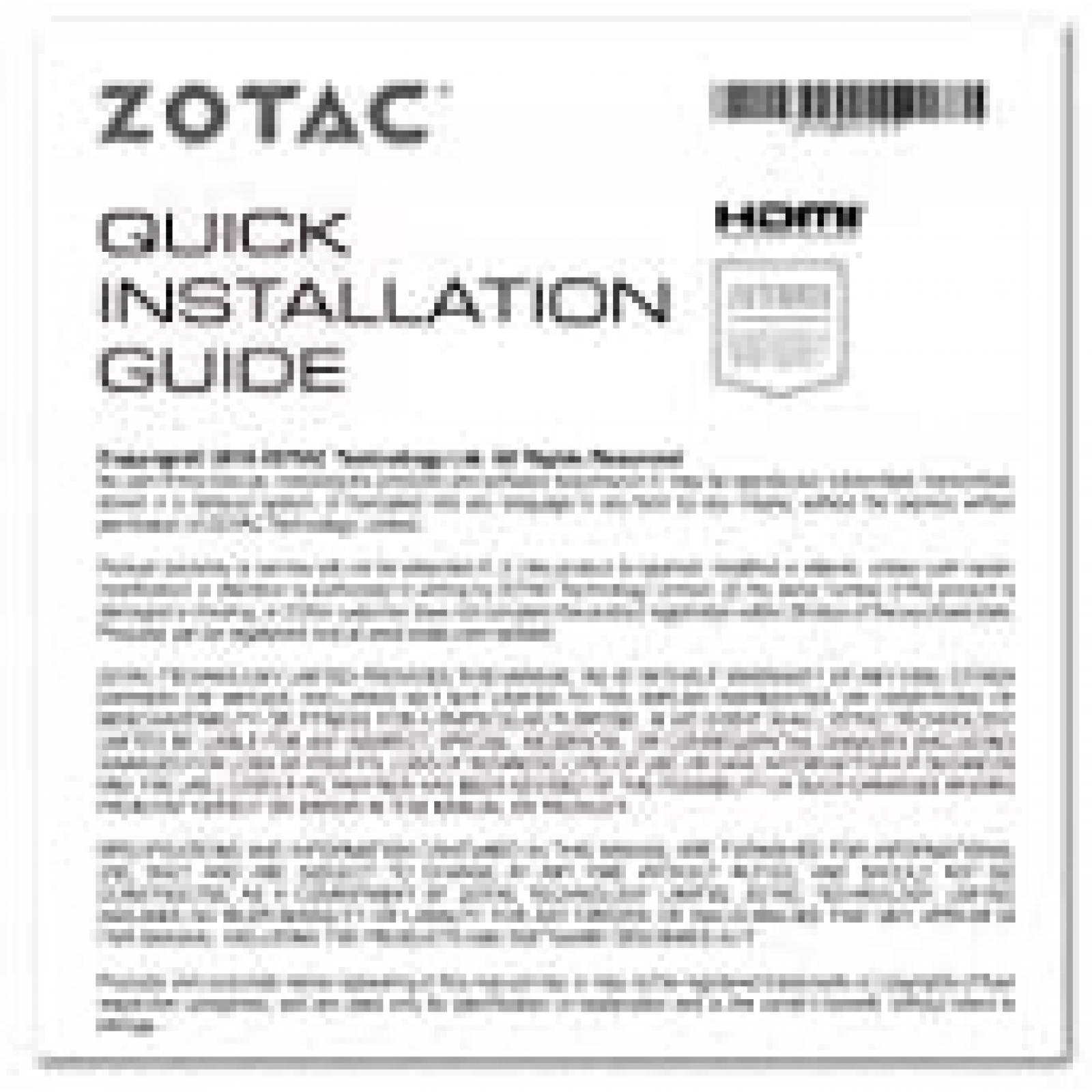 Tarjeta Video Zotac GeForce RTX 3060 Twin Edge OC 12GB GDDR6