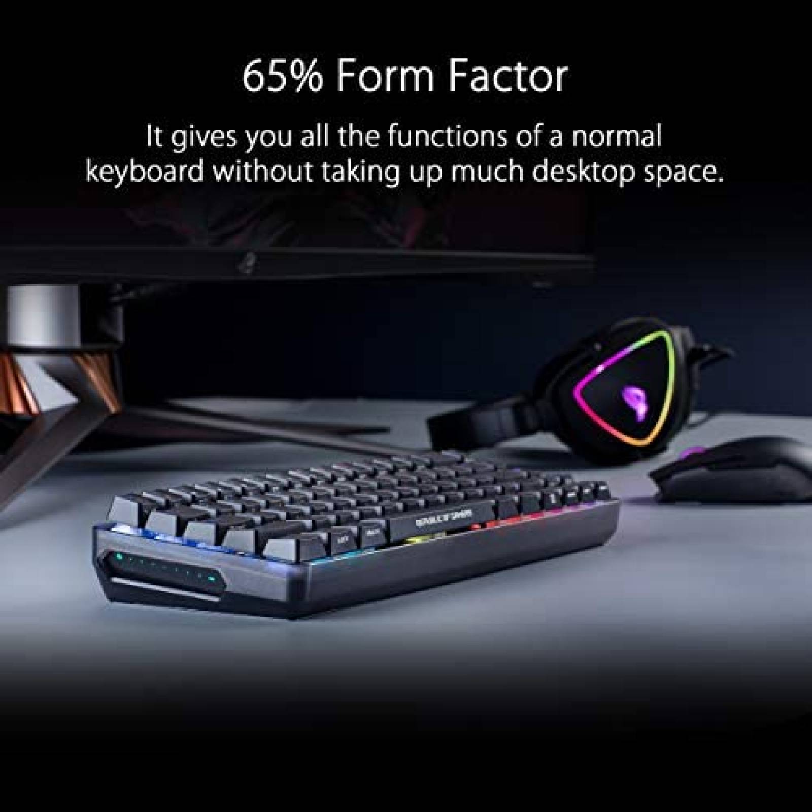 Teclado Gamer ASUS ROG Falchion NX inalambrico RGB