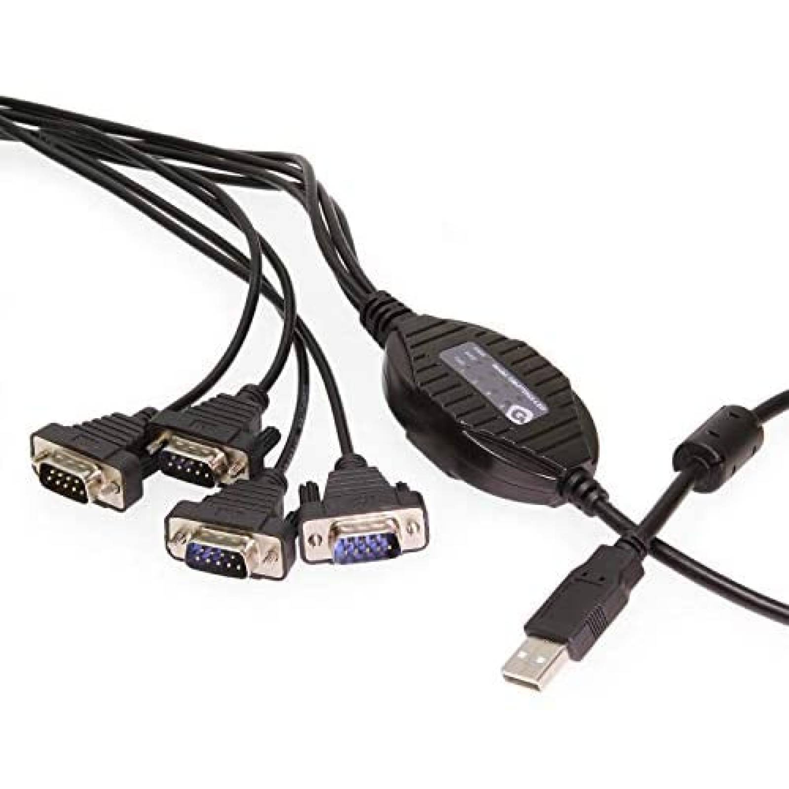 Adaptador Gearmo GM FTDI4X LED 4 puertos RS232 a USB FTDI