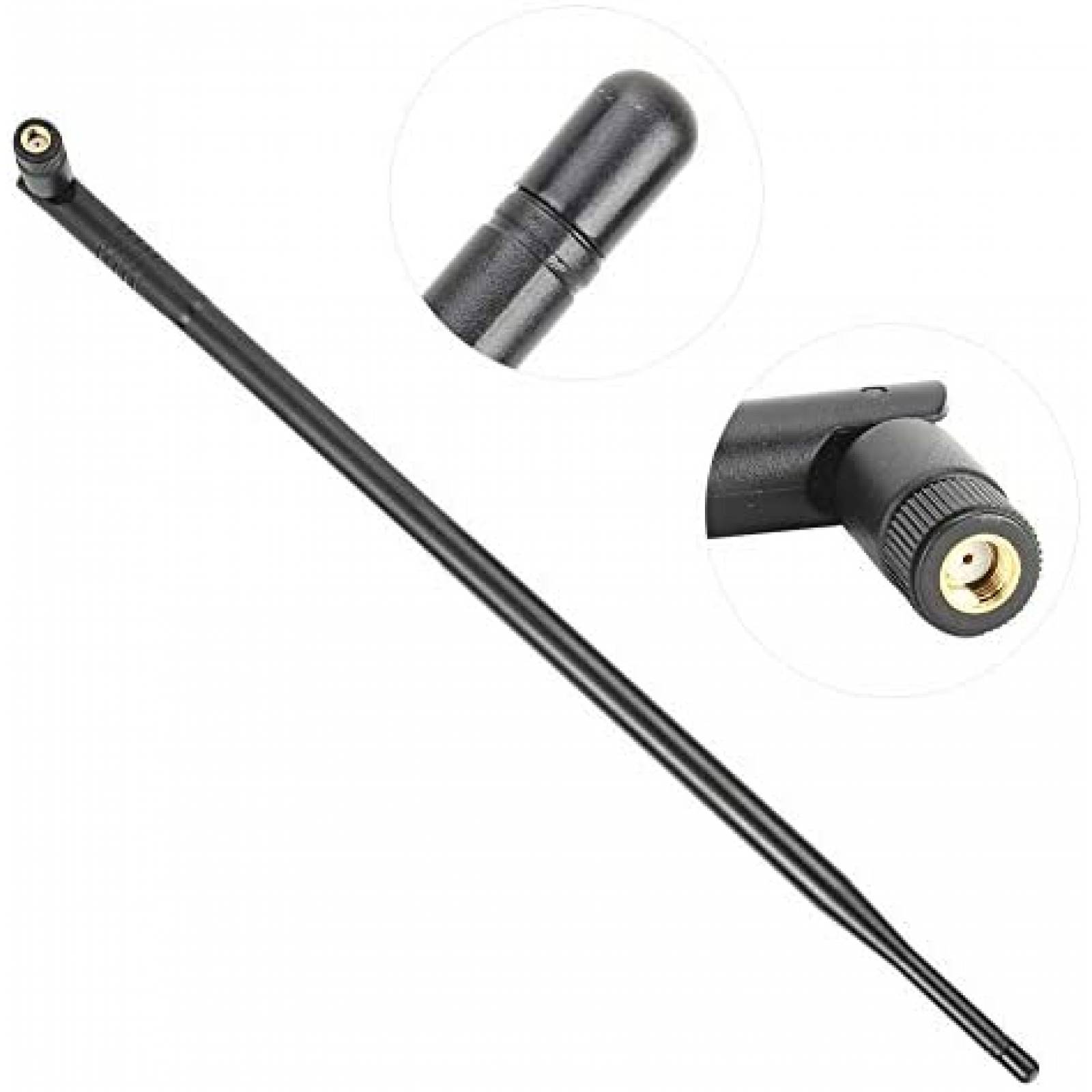 Antena WiFi Dilwe1 12DBI de largo alcance banda dual 2.4G/5G