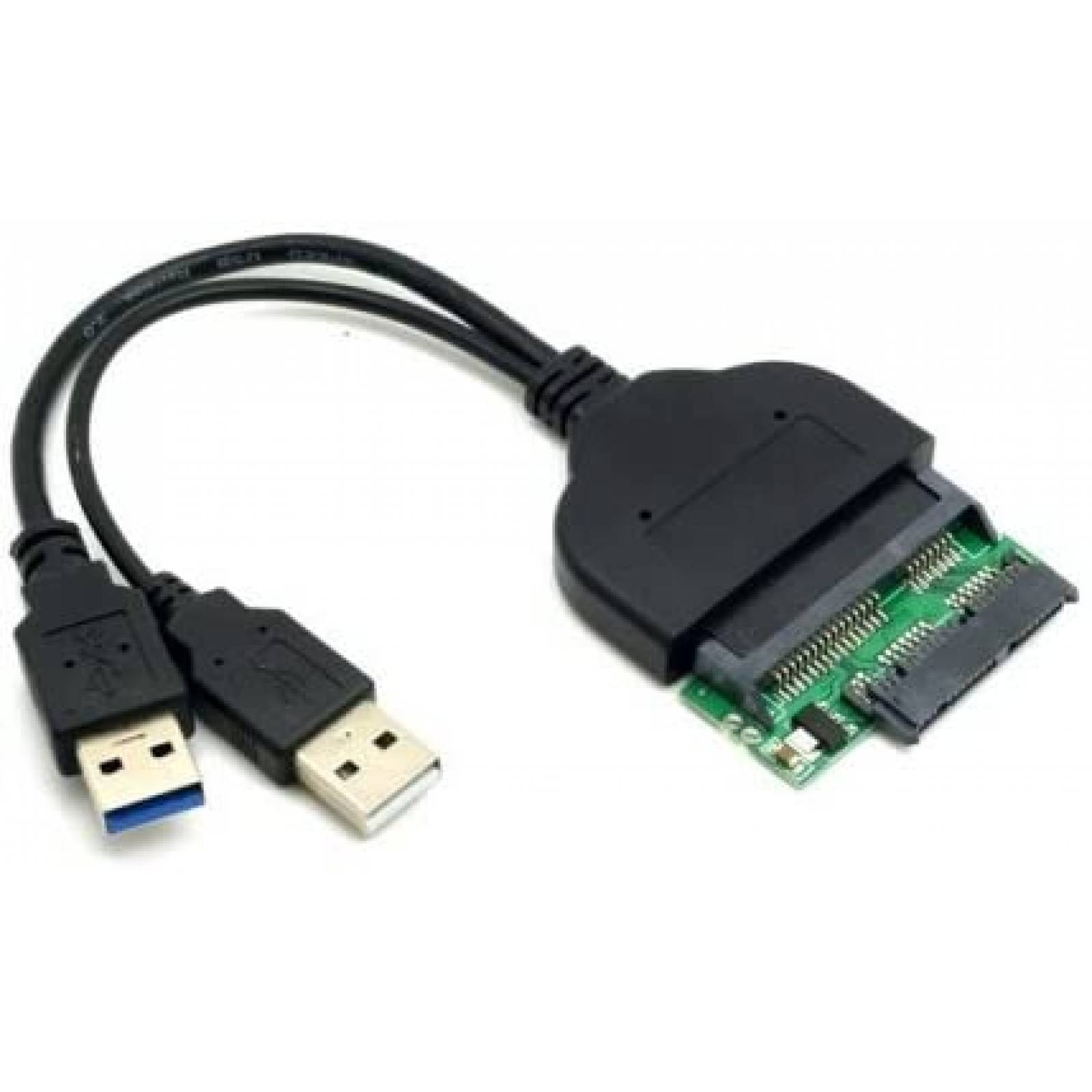 Cable SATA Cablecc SATA a Micro SATA de 1.8'' -Negro