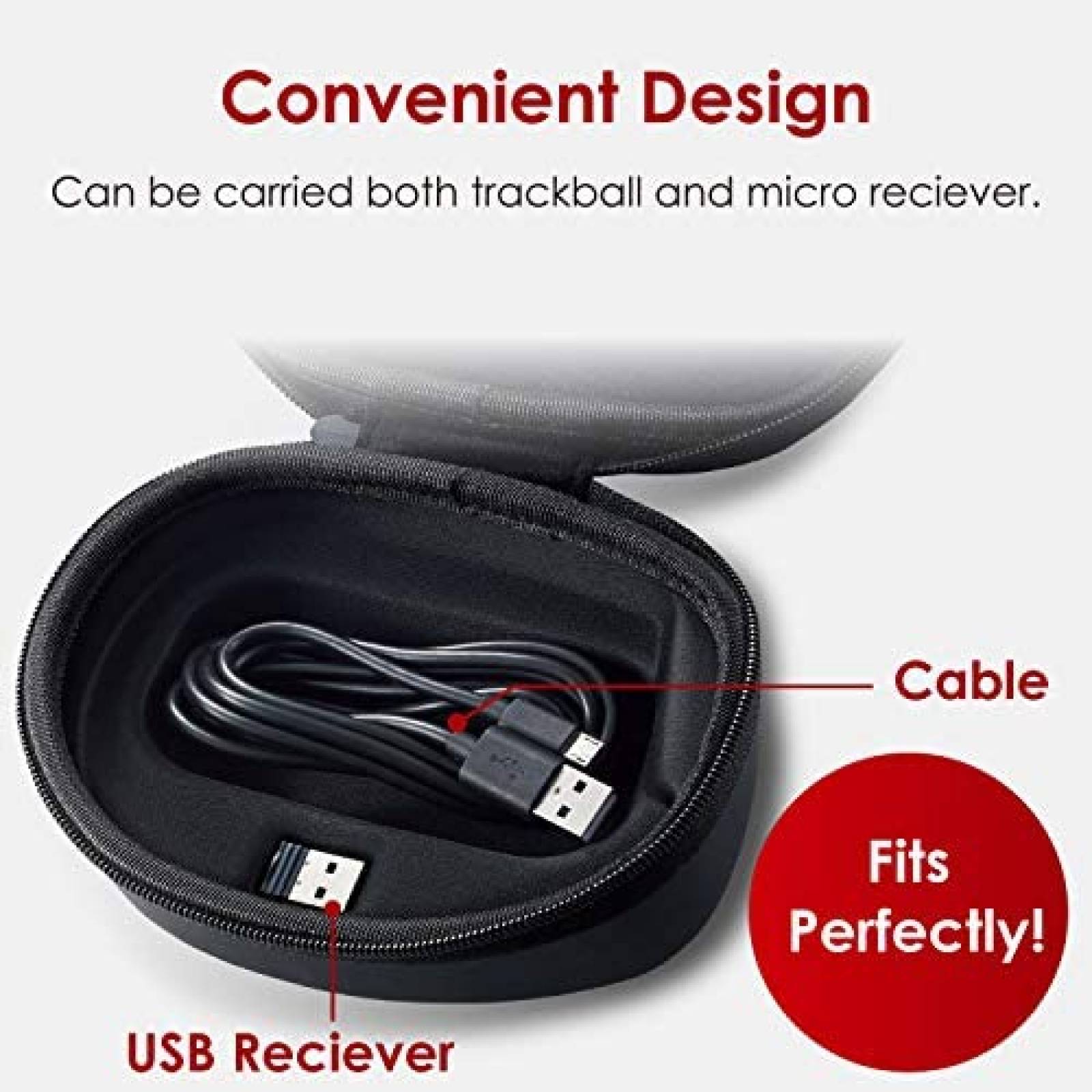 Estuche mouse ELECOM BMA-DPT1BK Viaje Proteccion -Negro