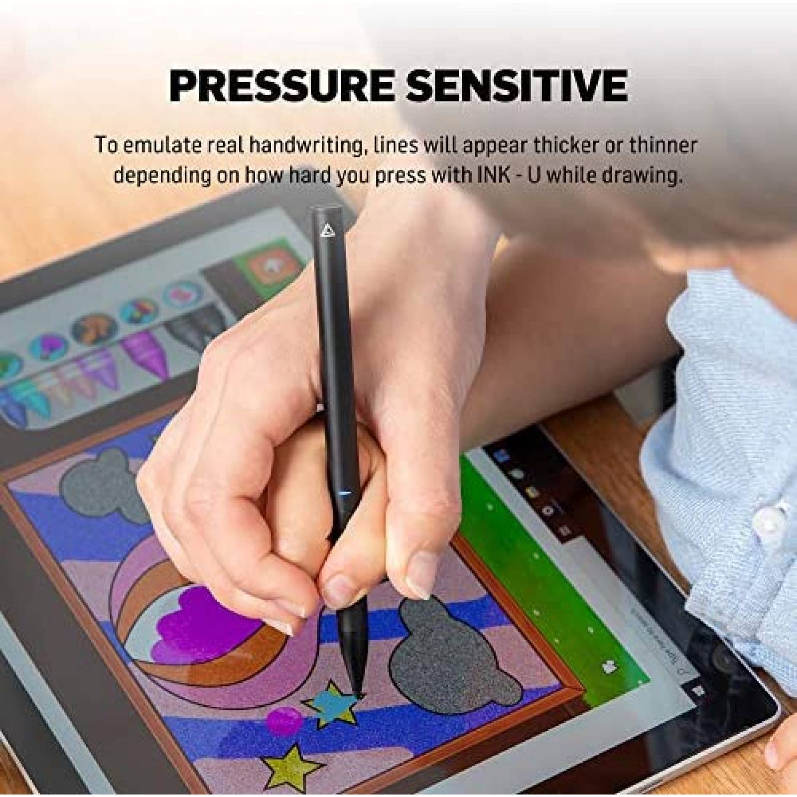 Stylus Adonit Ink-U VC con 4096 niveles de presion -Negro