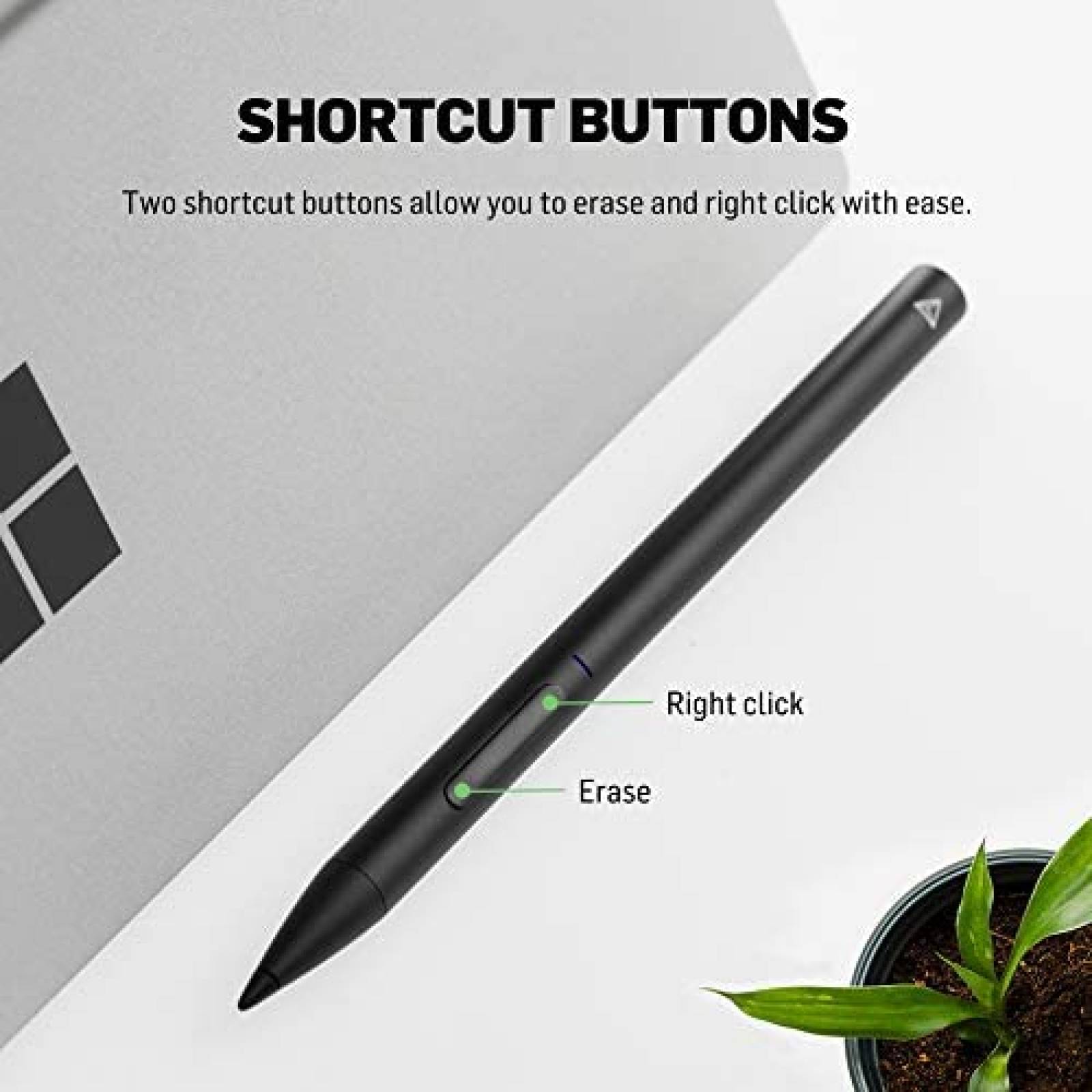 Stylus Adonit Ink-U VC con 4096 niveles de presion -Negro