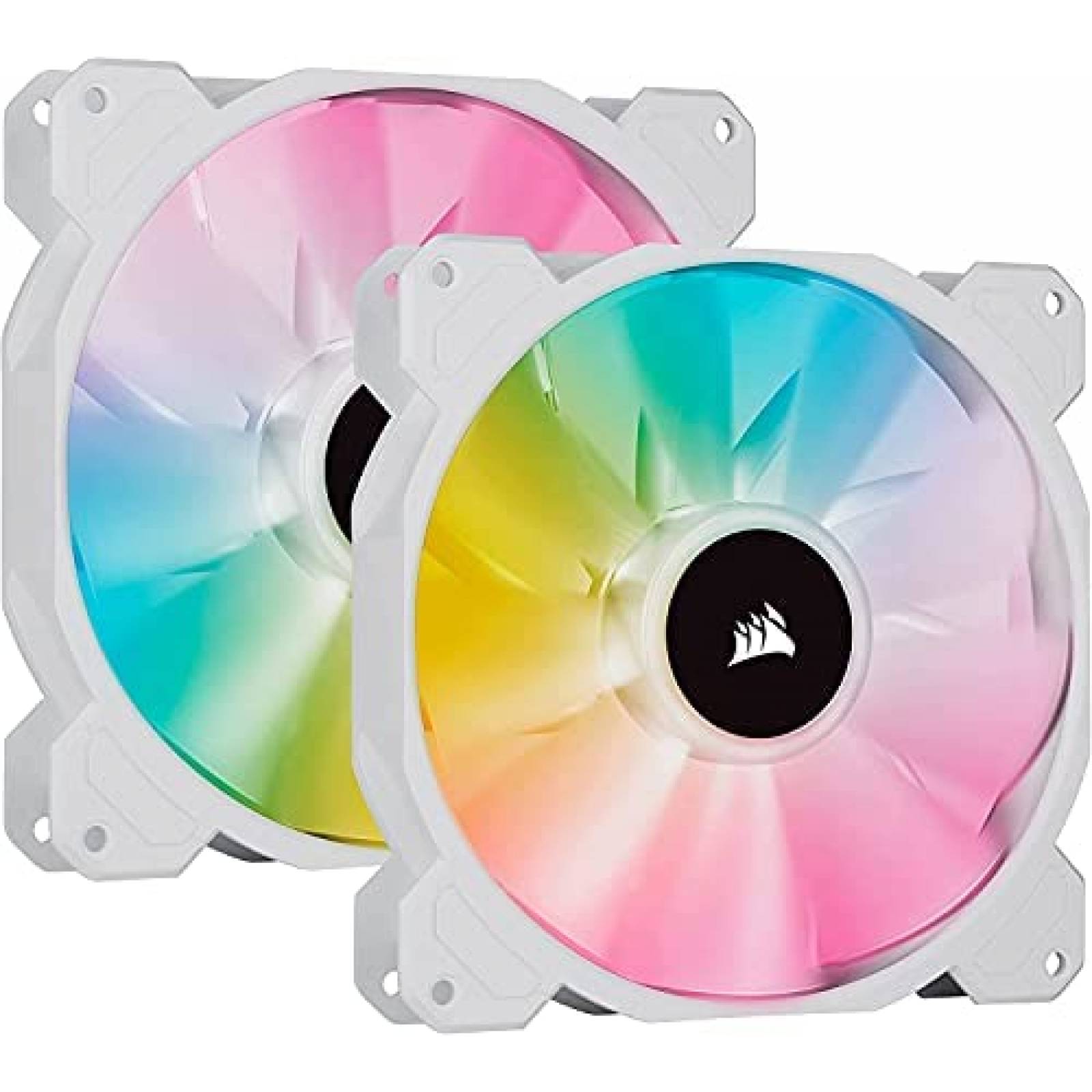 Ventilador CORSAIR iCUE SP140 Doble 140mm LED RGB -Blanco