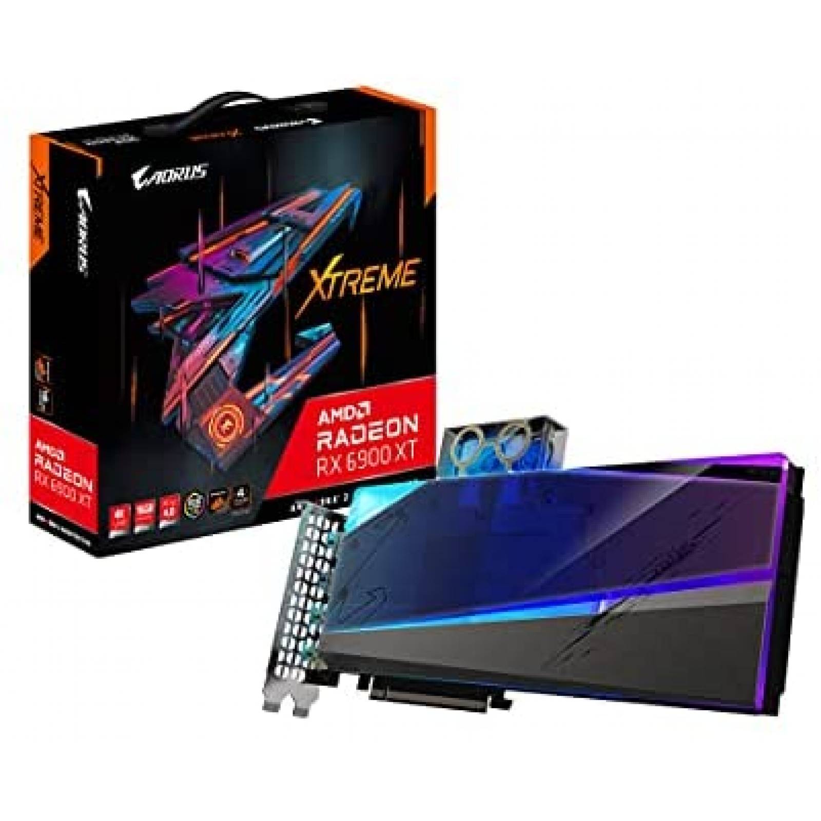 Tarjeta Grafica GIGABYTE AORUS Radeon RX 6900 16GB -Azul