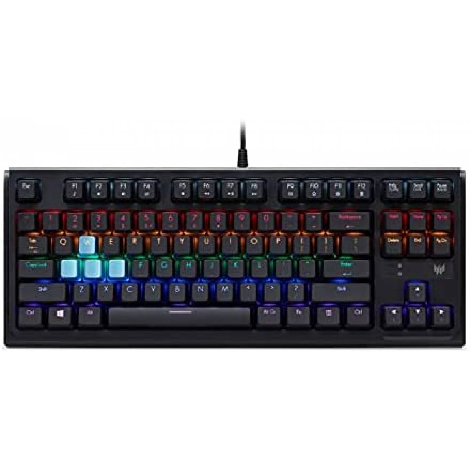 Teclado Gamer Acer Predator Aethon 301 TKL Teclas LED