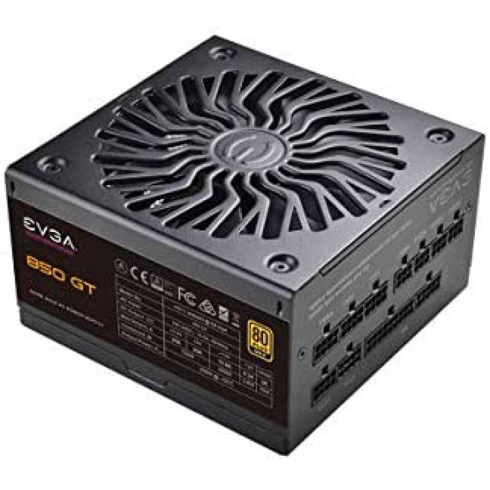 Alimentador EVGA Supernova 850 GT de 850W de 150mm -Negro