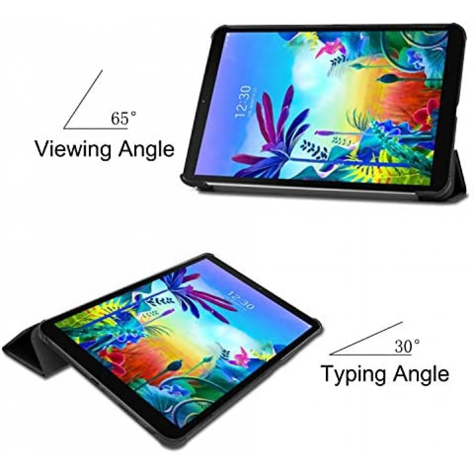 Funda Triple Gylint LM-T600L para LG G Pad 5 10.1'' -Negro