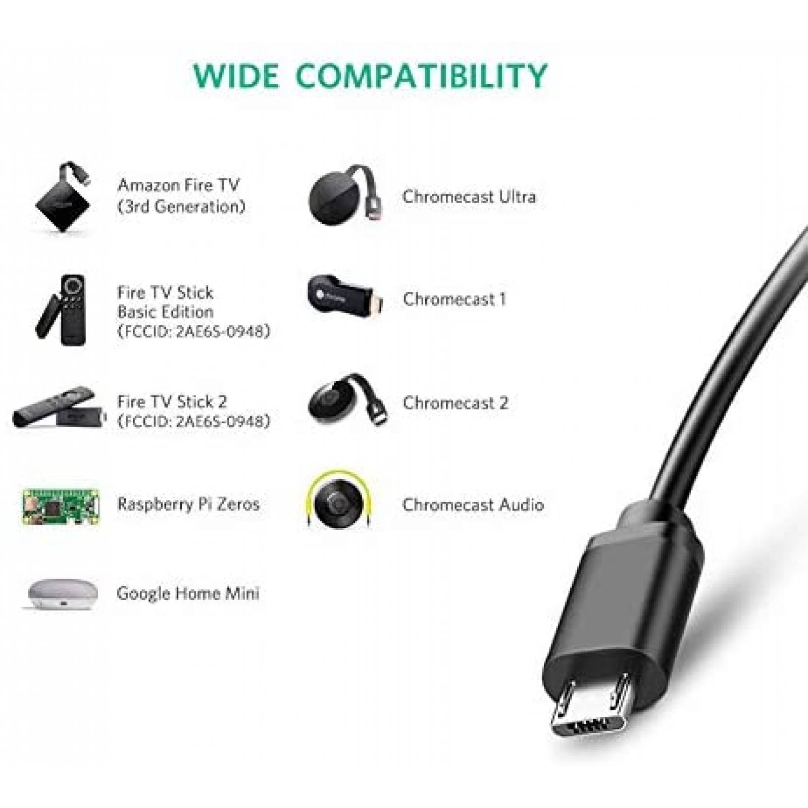 Adaptador Ethernet weixinke para Fire TV Stick 100Mbps