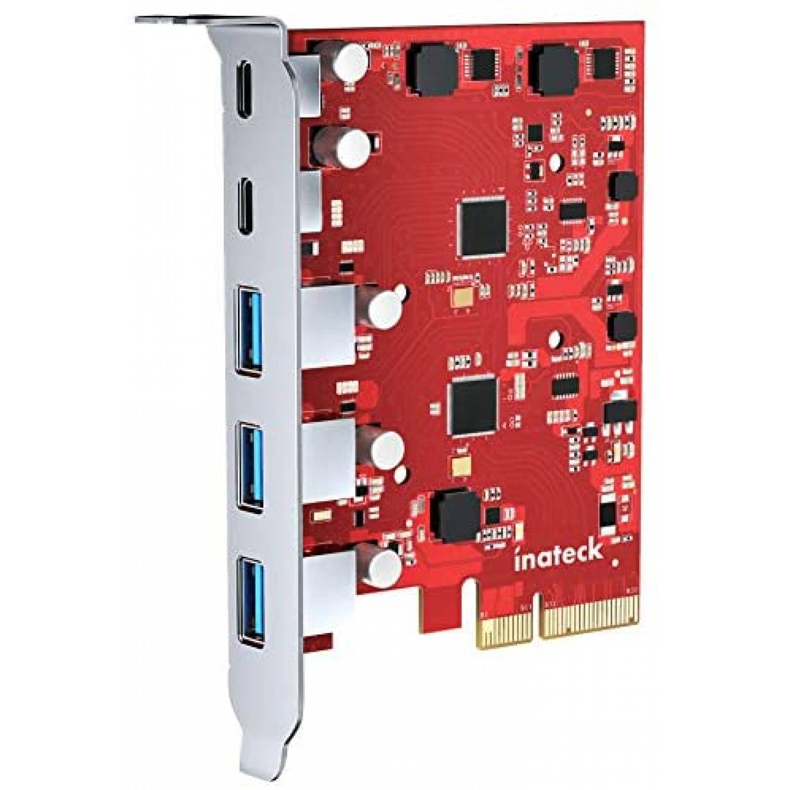 Tarjeta PCIe a USB 3.2 Gen 2 Inateck Inateck RedComets U21