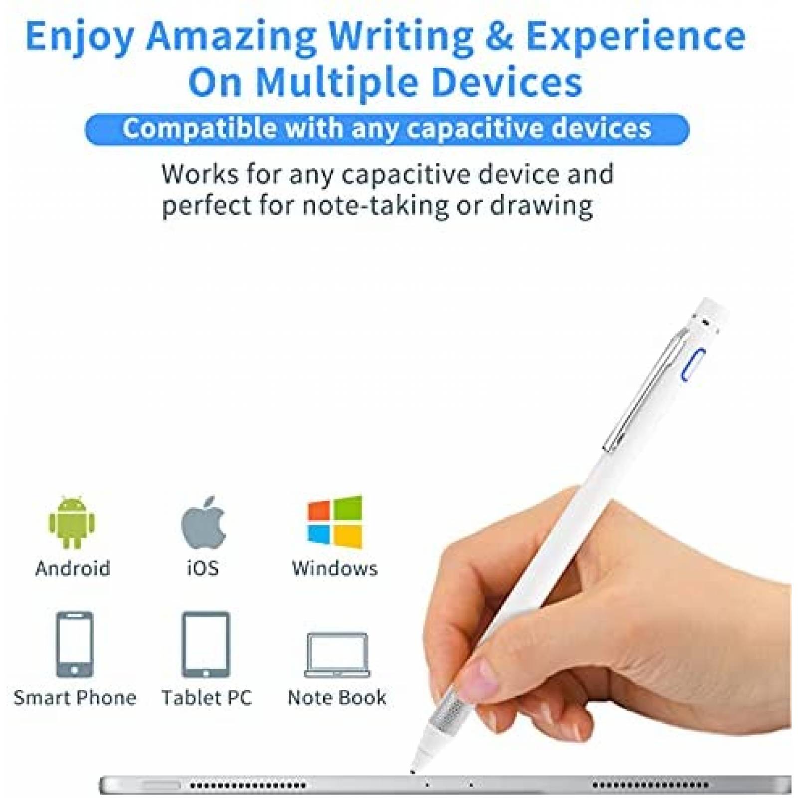 PUNTO STORE Lápiz Tablet Stylus Pen Para iPad Anti Mis Tousch